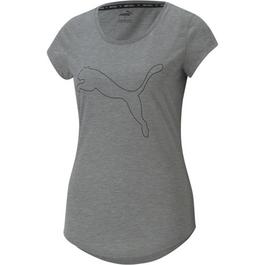 Puma Heather Cat Womens Training T Shirt