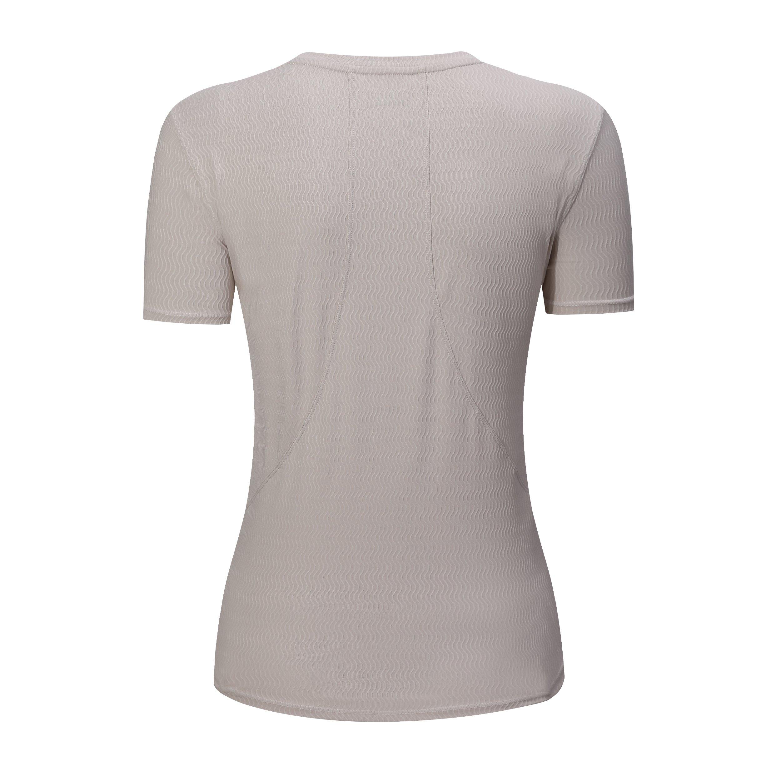 Grey - Everlast - Womens Short Sleeve V-neck Tee - 3