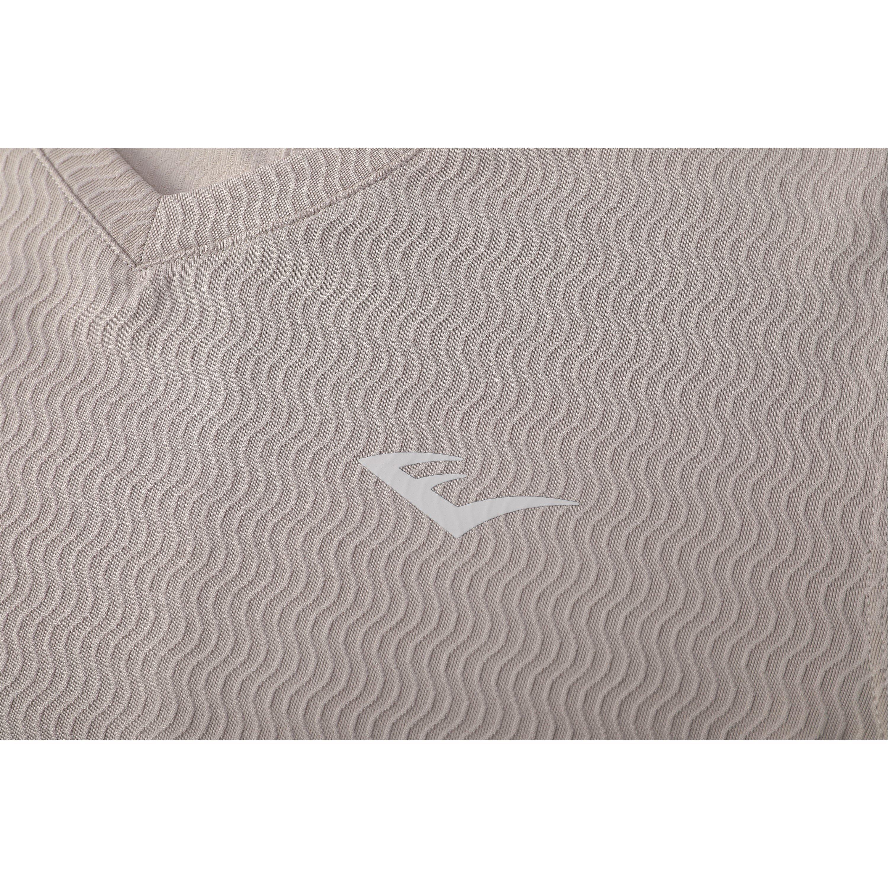 Grey - Everlast - Womens Short Sleeve V-neck Tee - 5