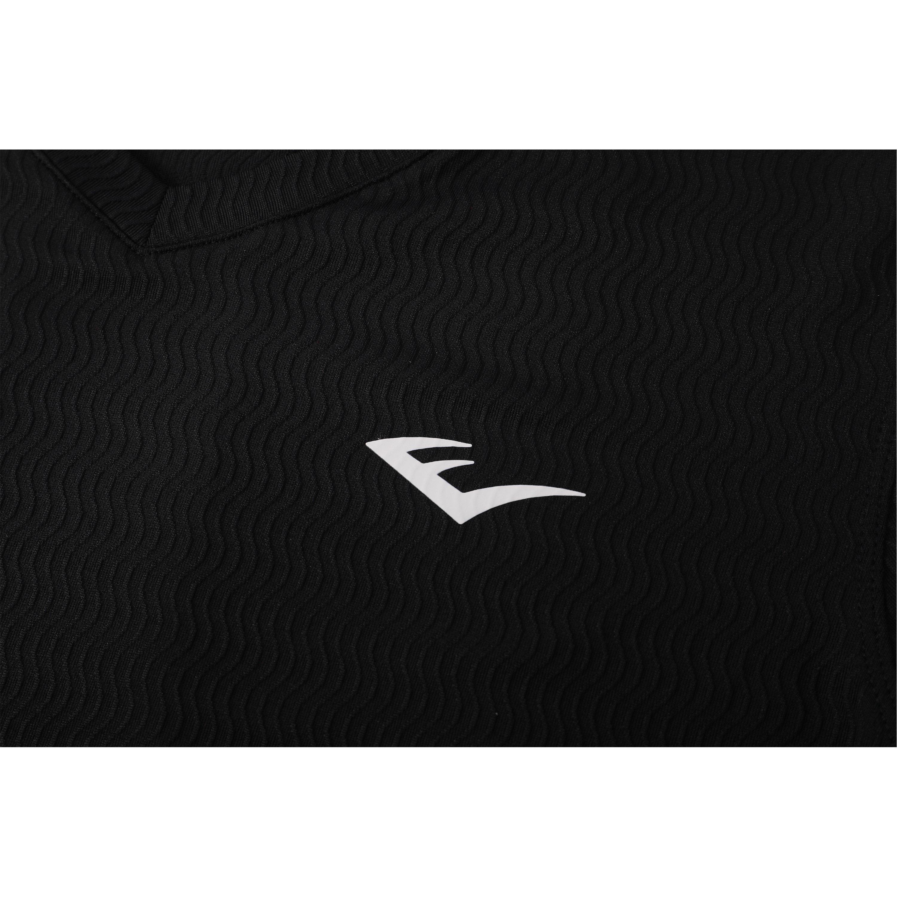 Black - Everlast - Womens Short Sleeve V-neck Tee - 5