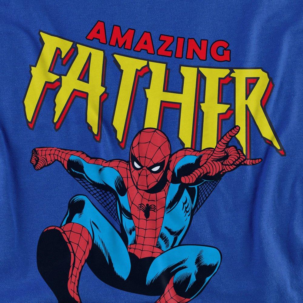 Royal - Spiderman - Spiderman Fathers Day Amazing Dad Sweatshirt Roya - 2