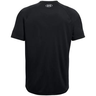 Black/White - Under Armour - Wordmark Velocity Mens Performance T Shirt - 6