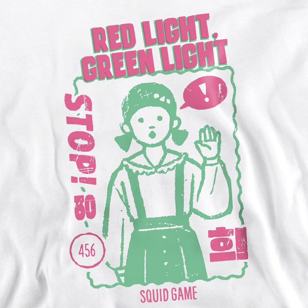 White - Squid Game - Squid Game Season 3 Red Light Green Light Sweatsh - 2