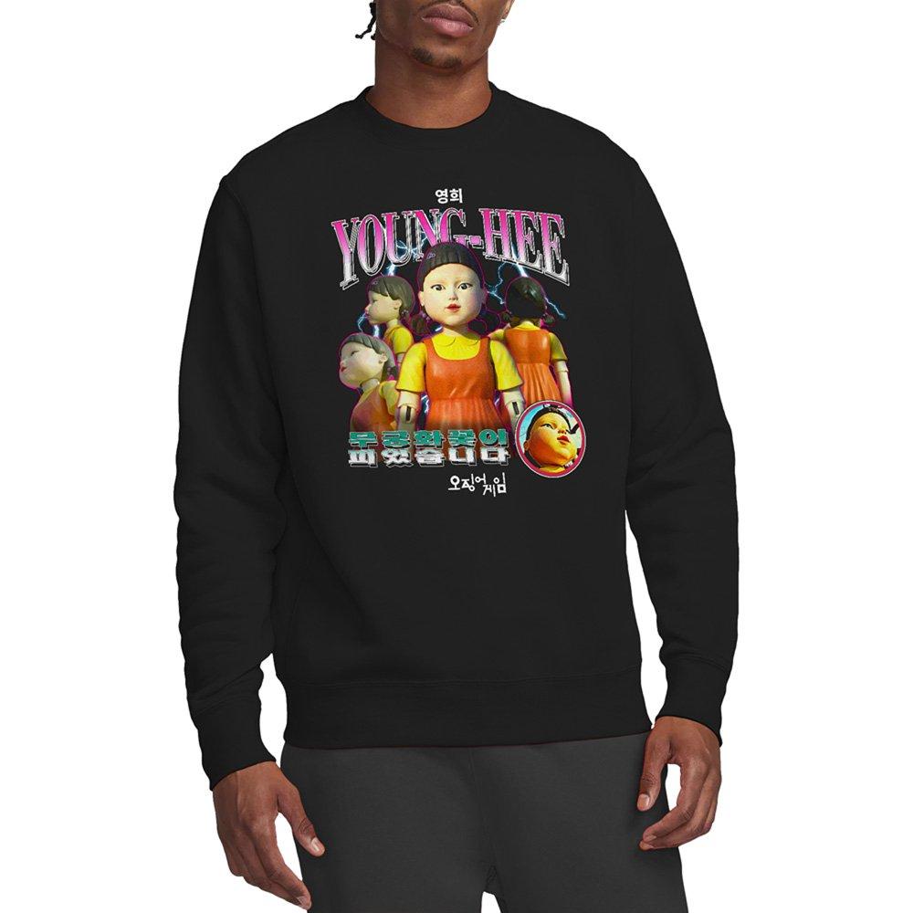 Black - Squid Game - Squid Game Season Two Young-Hee Bootleg Sweatshirt - 1