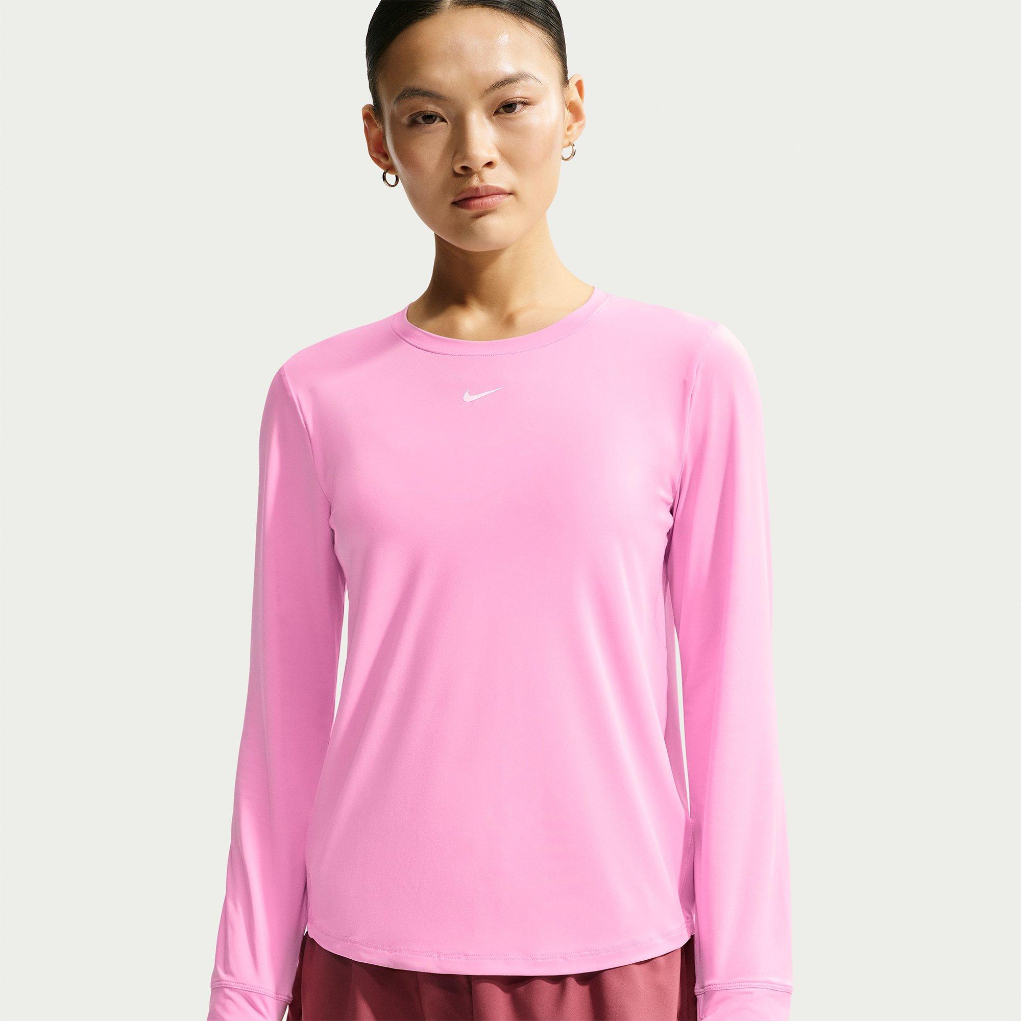One Classic Womens Long Sleeve Performance T Shirt