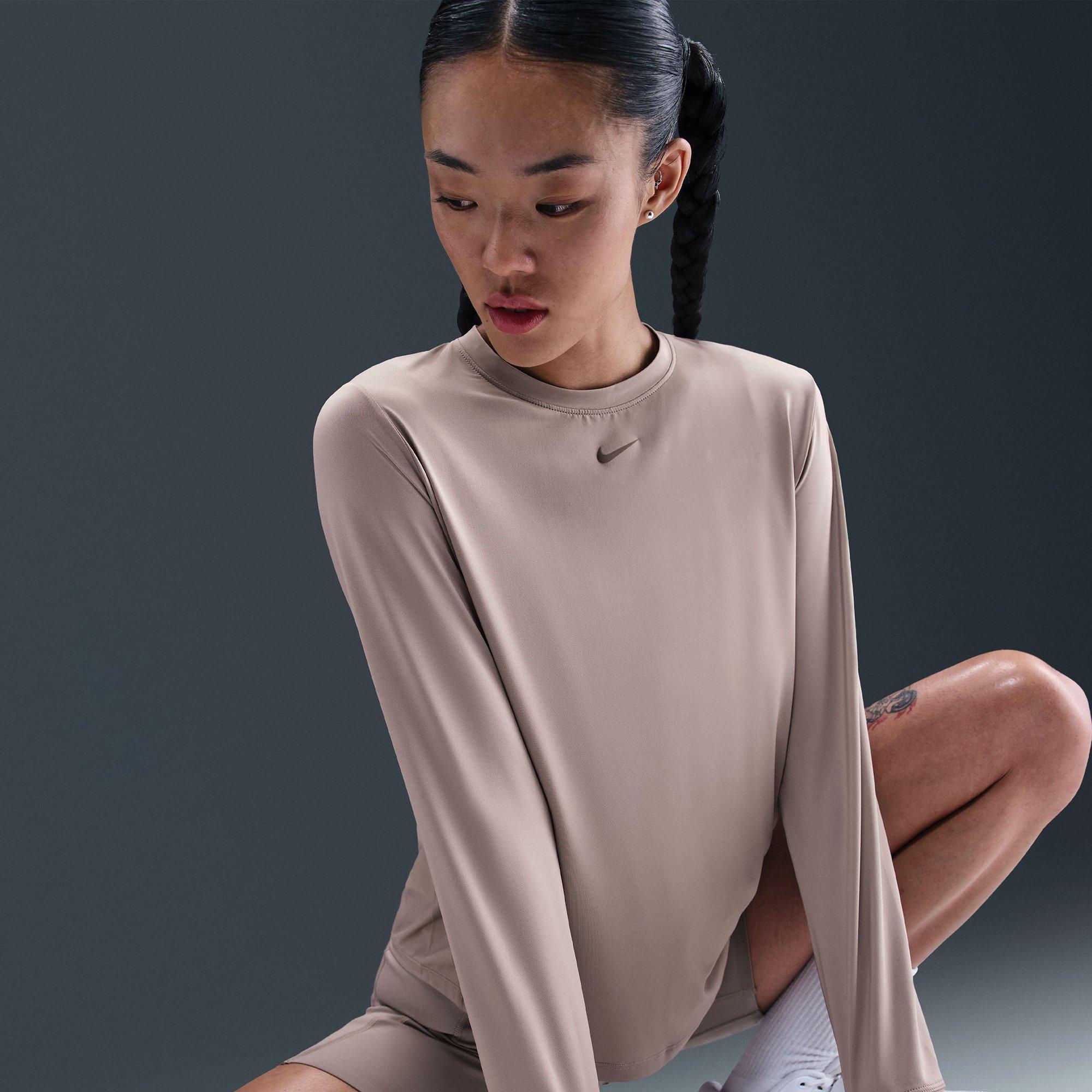 Malt - Nike - One Classic Womens Long Sleeve Performance T Shirt - 2