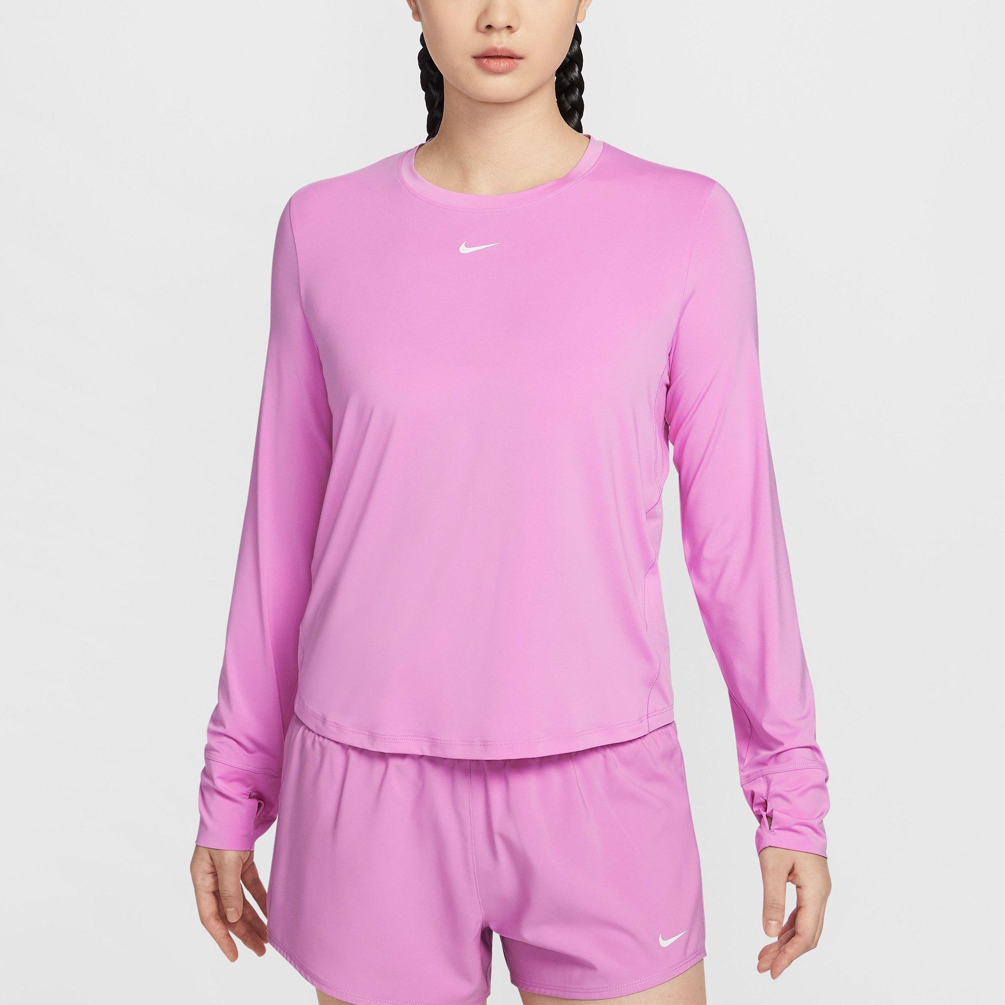 One Classic Womens Long Sleeve Performance T Shirt