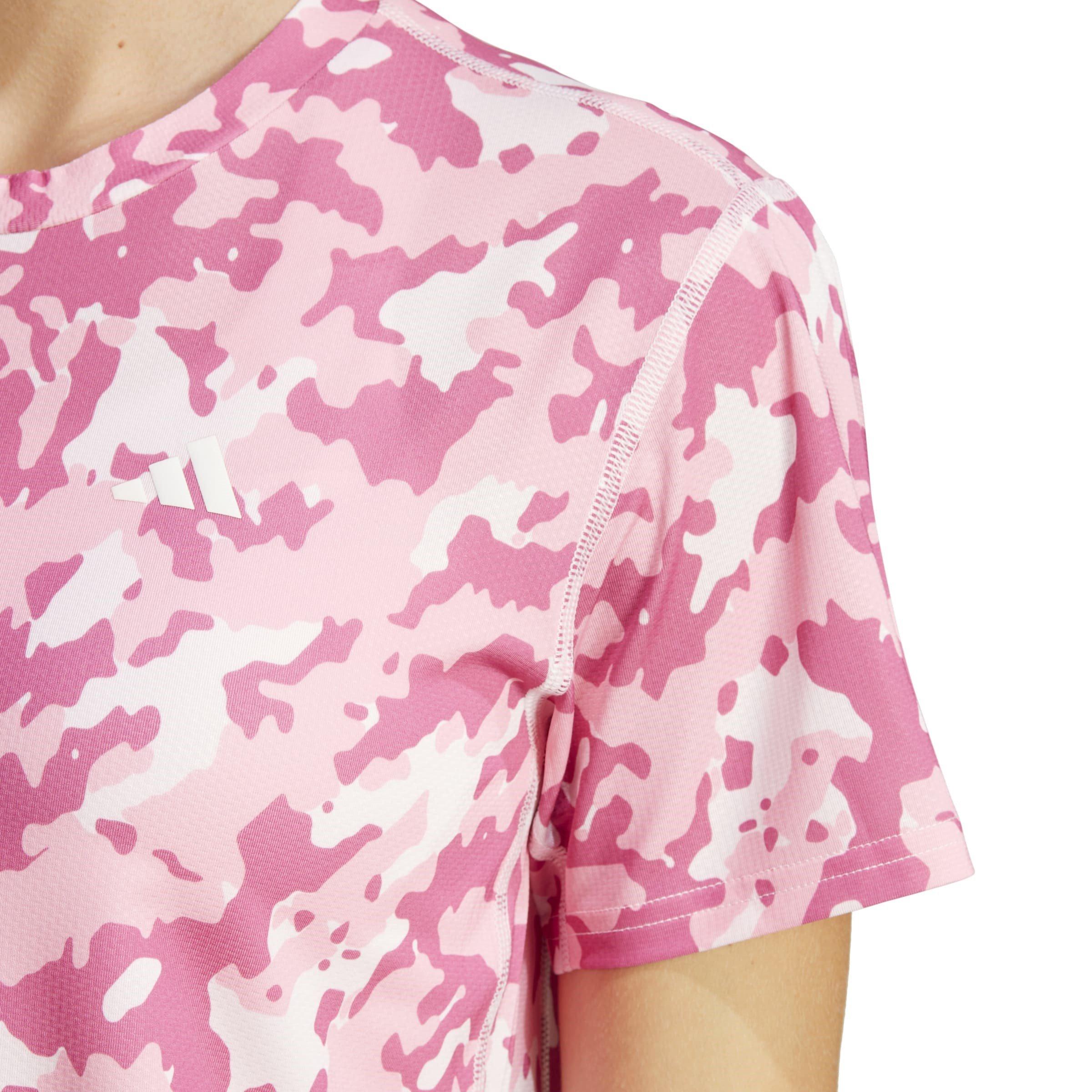 Clear - adidas - Camo Print T-Shirt Womens - 6