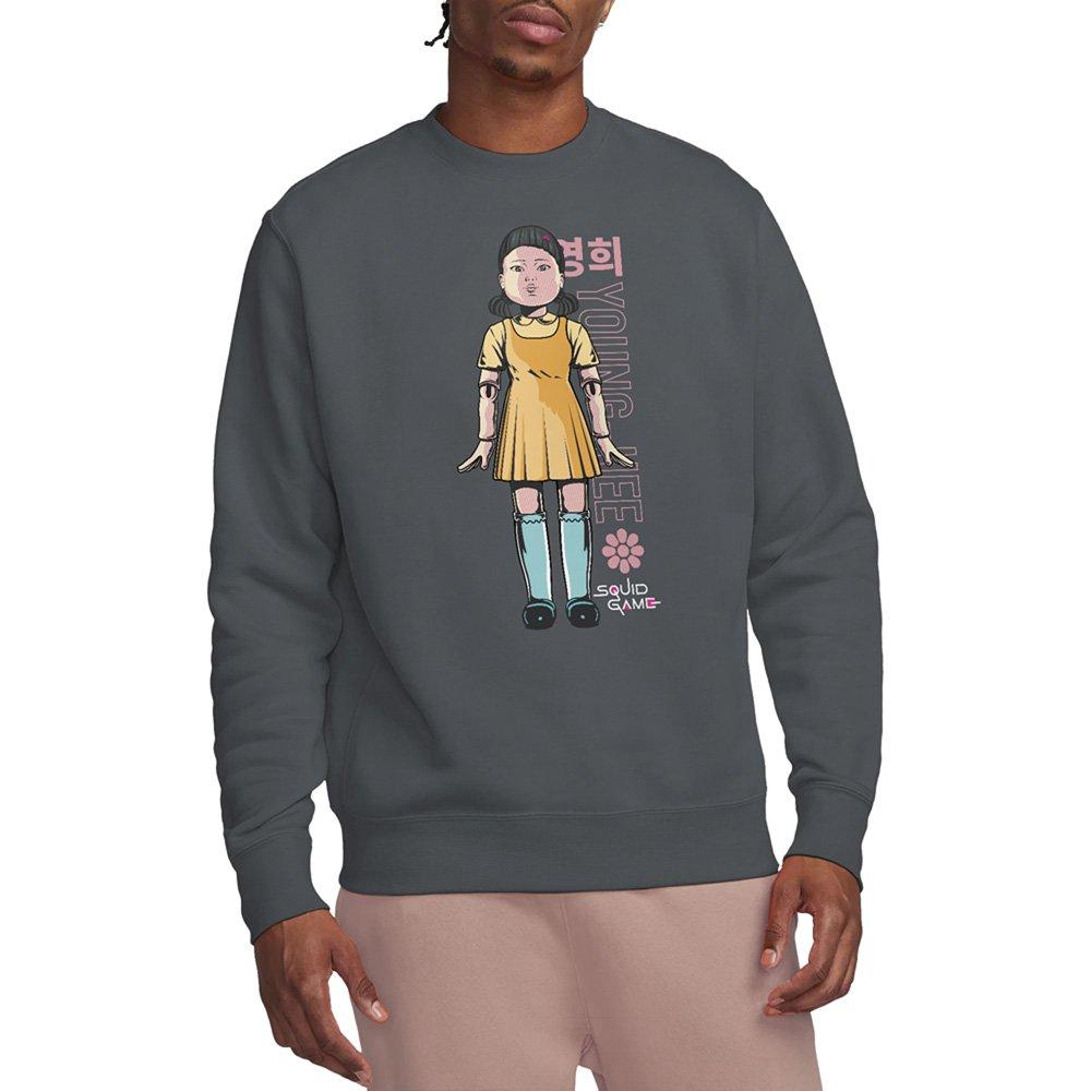 Grey - Squid Game - Squid Game Season One Young-Hee Games Sweatshirt - 1
