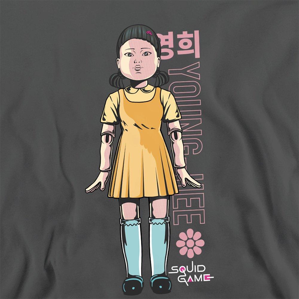 Grey - Squid Game - Squid Game Season One Young-Hee Games Sweatshirt - 2