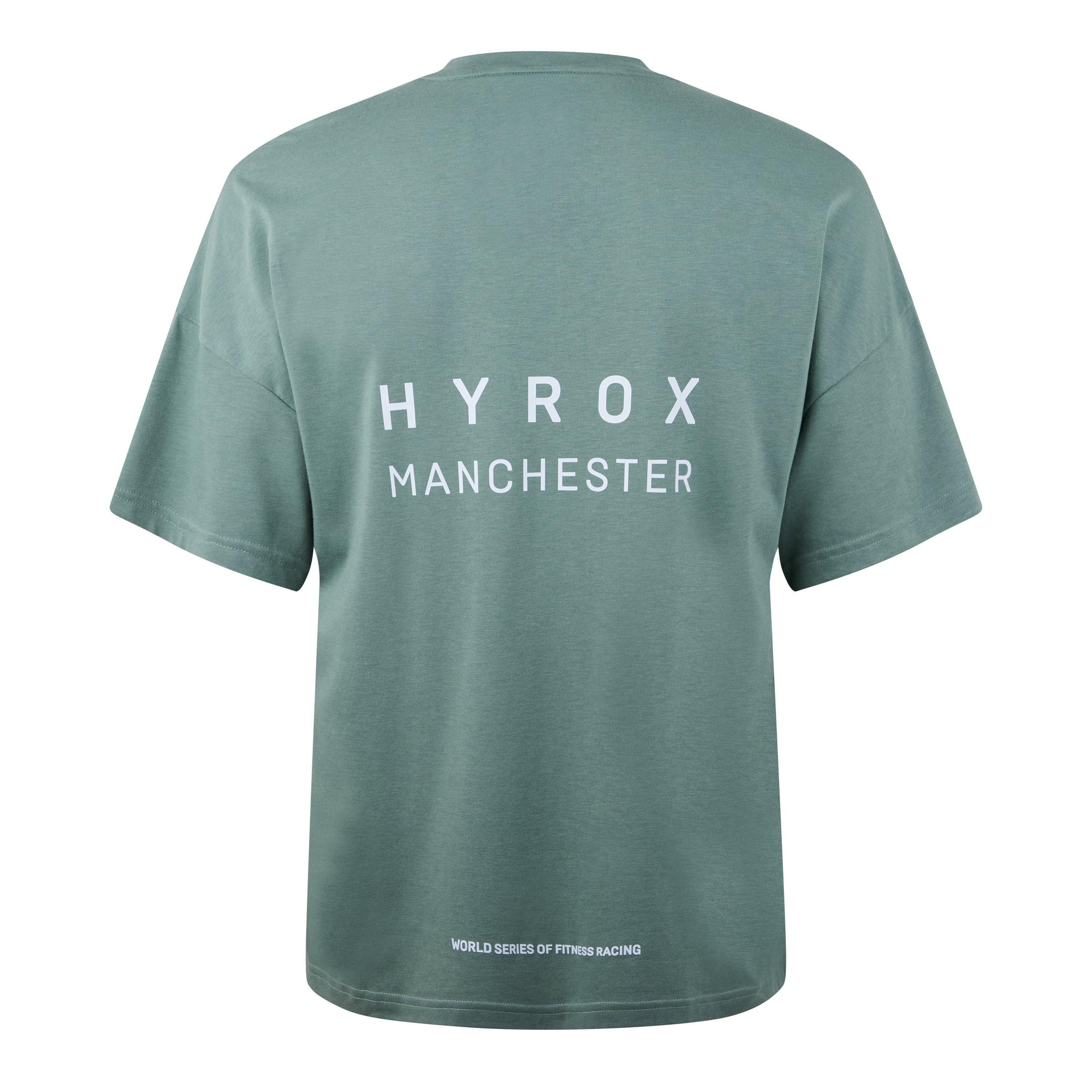 Man/Green - Puma - HYROX City Short-Sleeve Performance Gym Top - 2