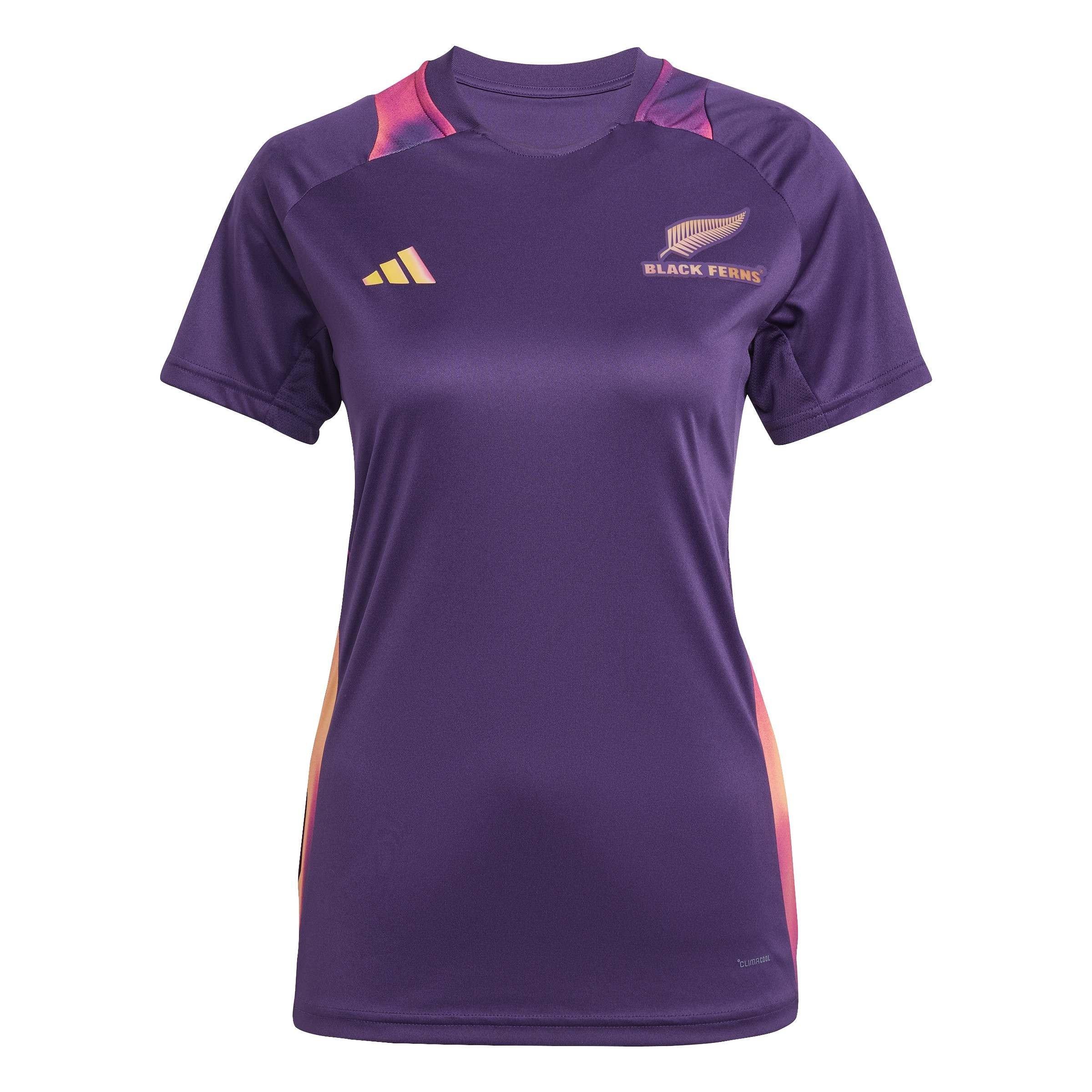 Aurplu/Multco - adidas - Women's Boyfriend Performance Short-Sleeve Crew-Neck T-Shirt - 1