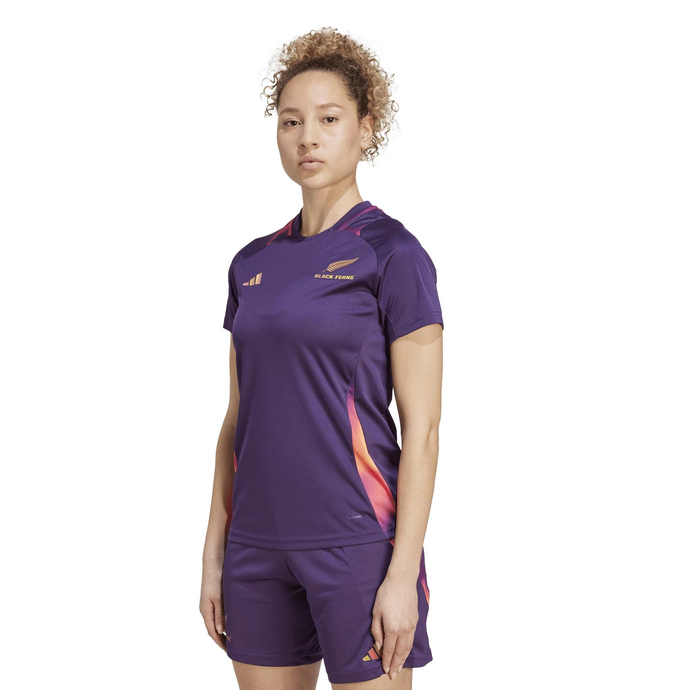 Aurplu/Multco - adidas - Women's Boyfriend Performance Short-Sleeve Crew-Neck T-Shirt - 3