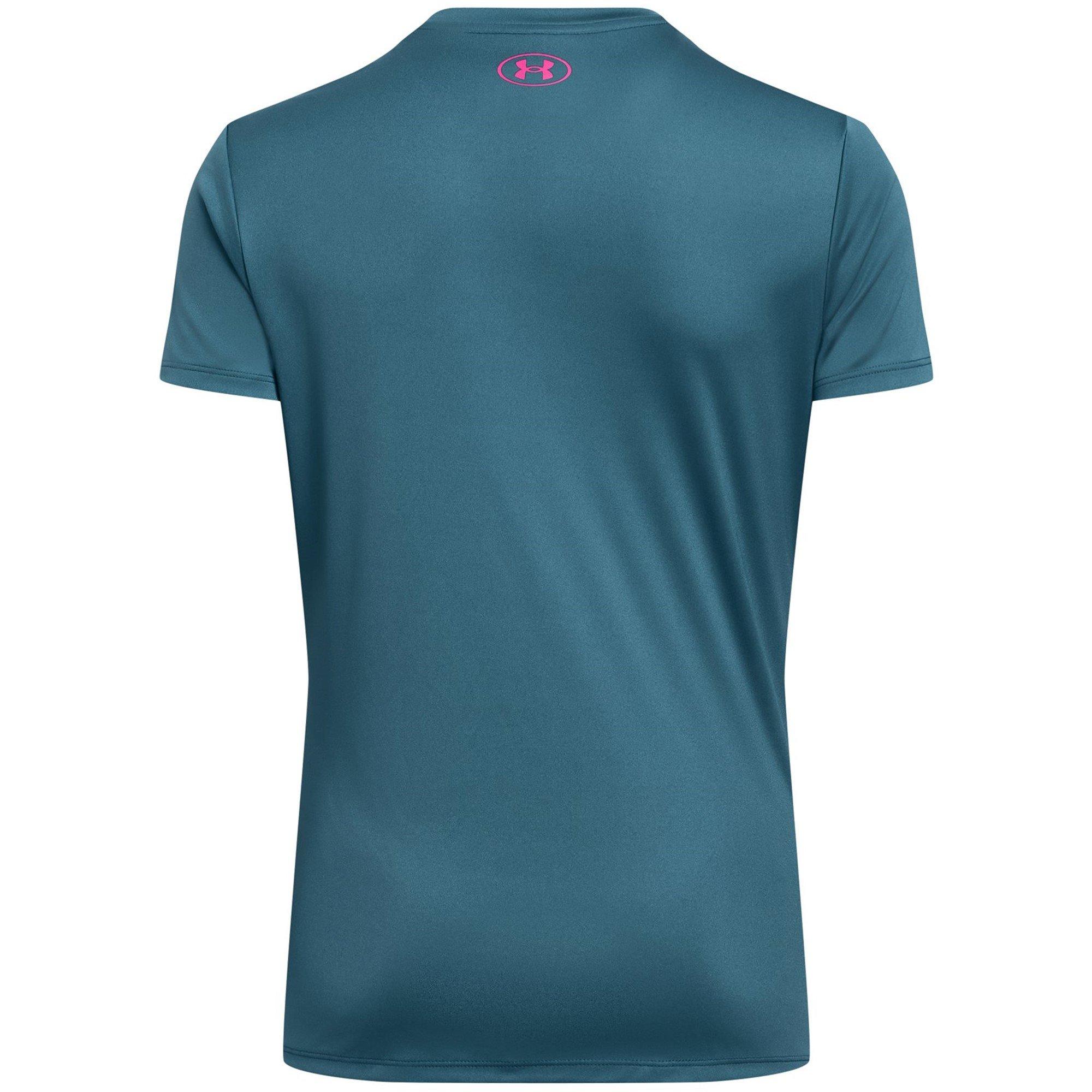 SttcBlue/RblPnk - Under Armour - Velocity Gradient T-Shirt Womens - 4