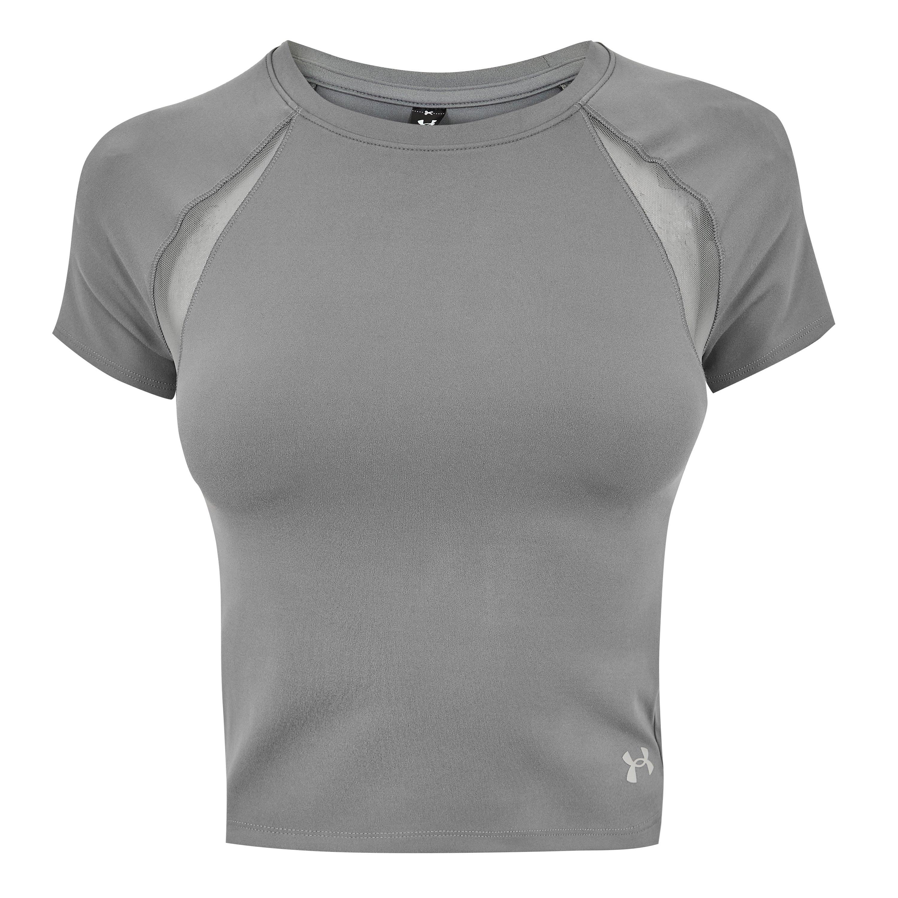 Grøn/Titanium - Under Armour - Motion Mesh Tee Ld62 - 1
