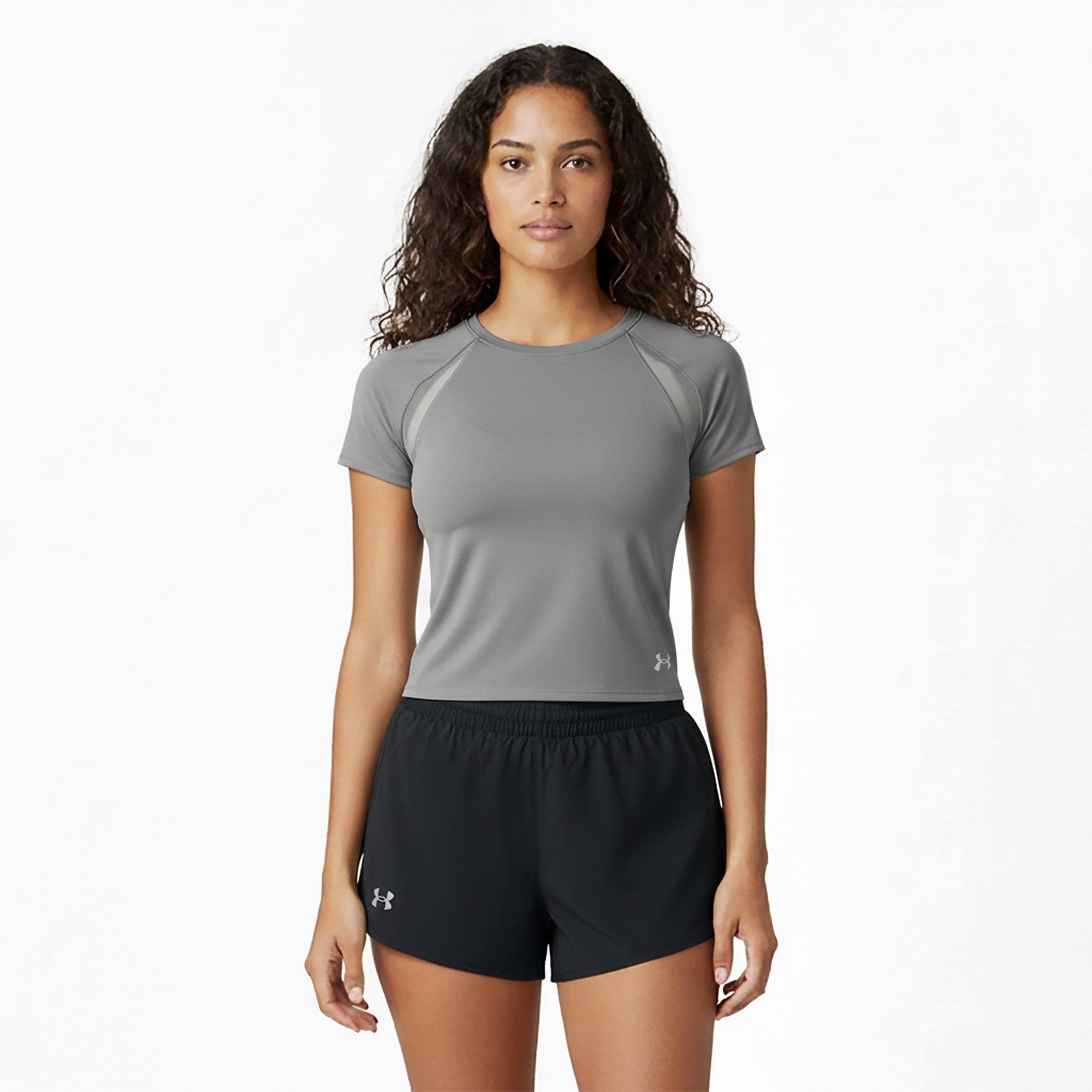 Green/Titanium - Under Armour - UA Motion Mesh Tee Ld62 - 3