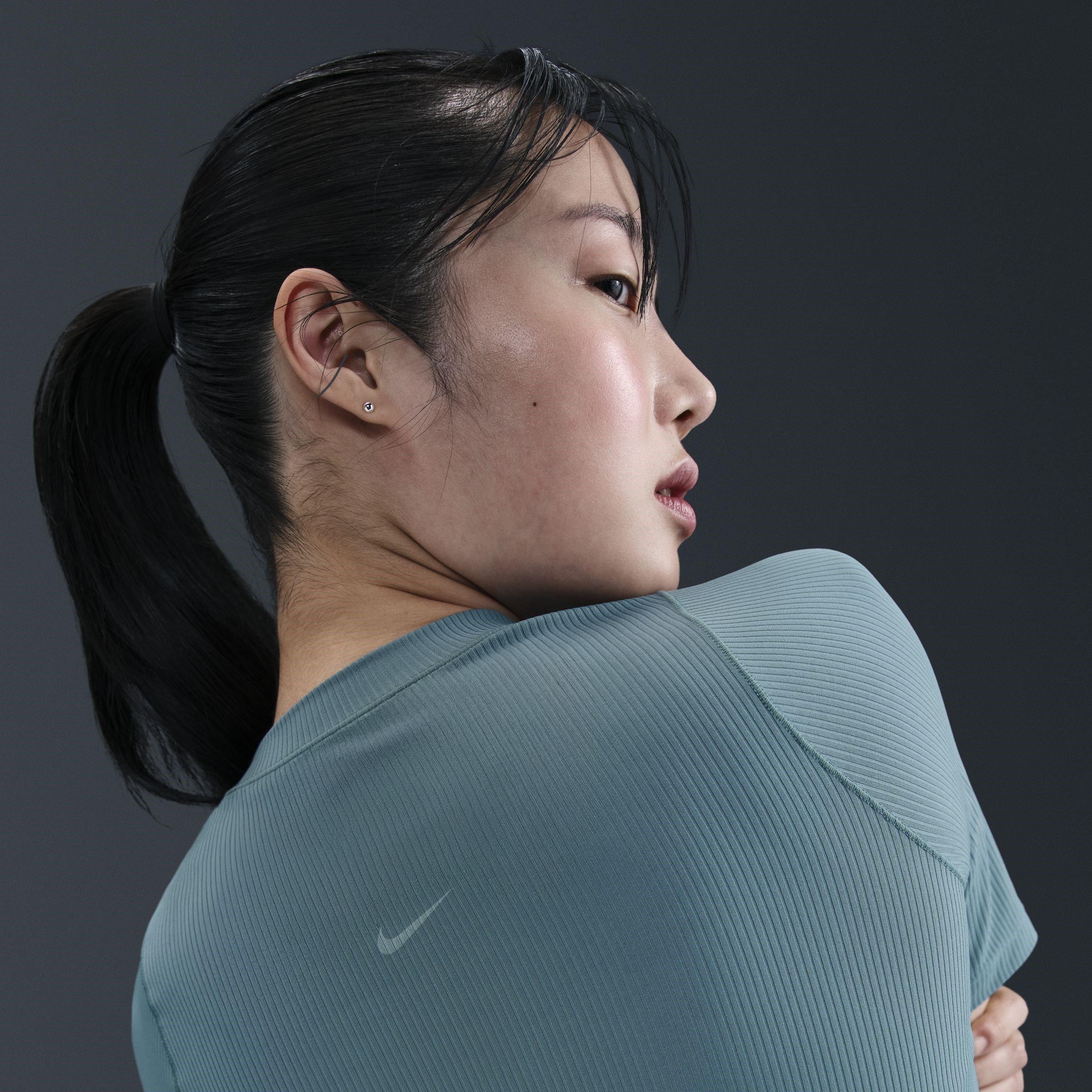 SMOKEY BLUE - Nike - Zenvy Rib Top - 2