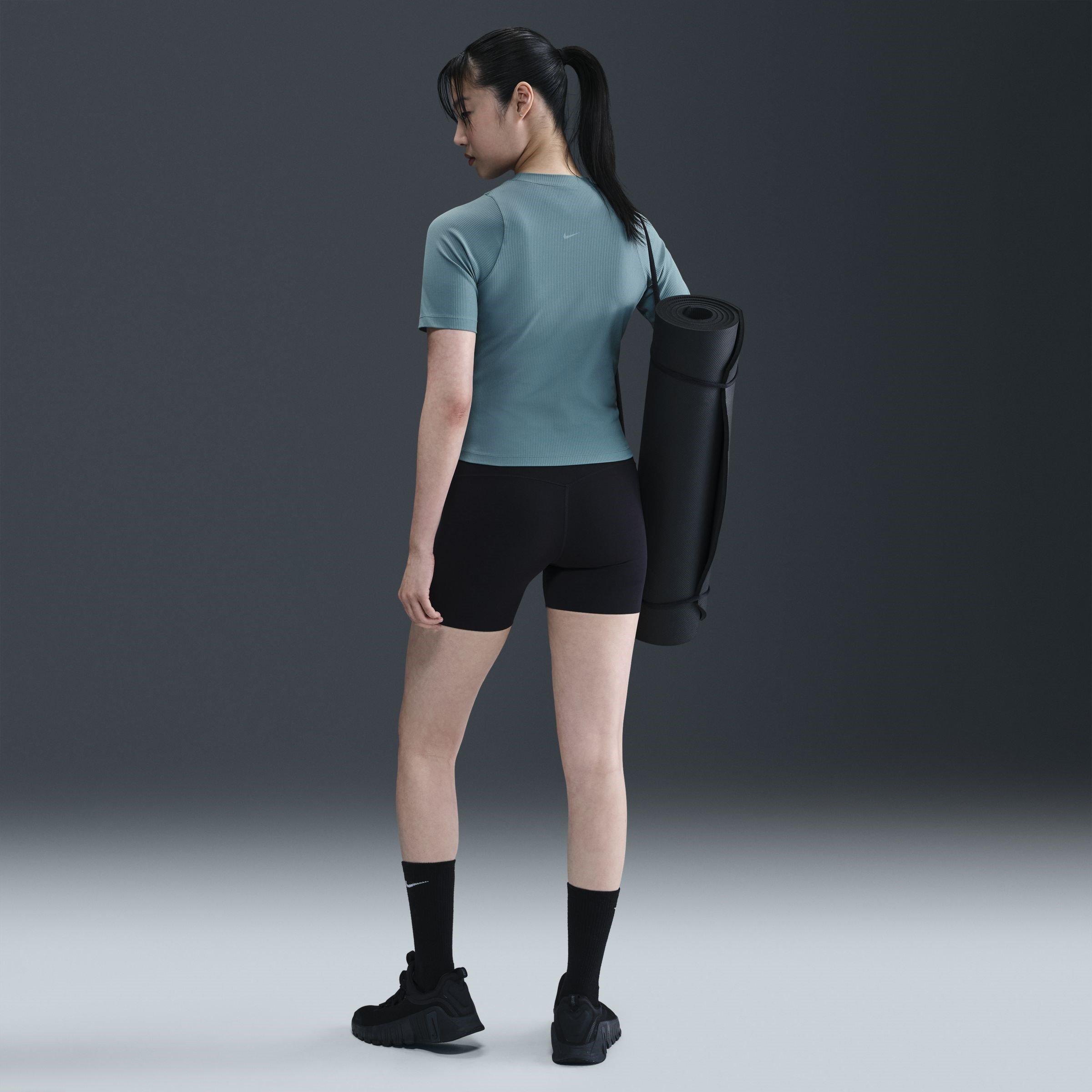 SMOKEY BLUE - Nike - Zenvy Rib Top - 5