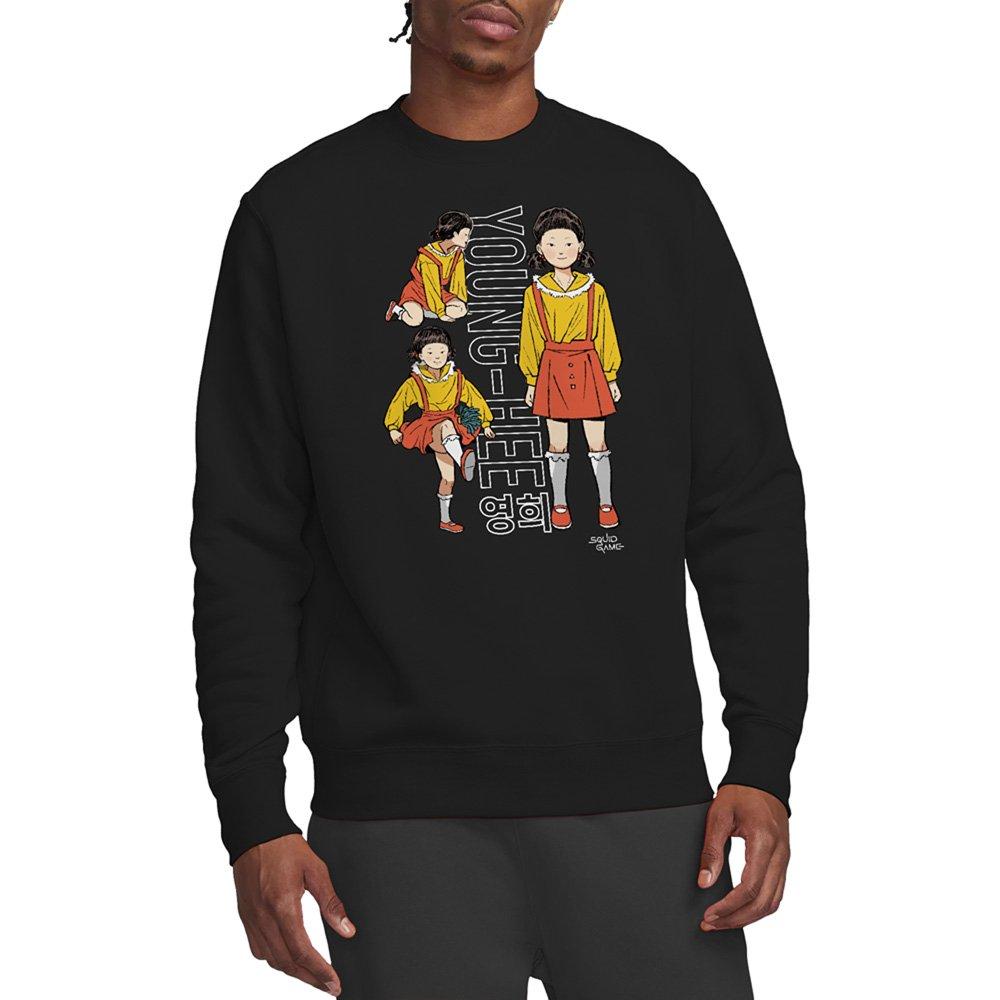 Black - Squid Game - Squid Game - Season Three Vintage Young-Hee Sweats - 1