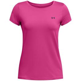 Under Armour Damen Sport-Fitness-T-Shirt UA HeatGear® Armour  rosa 