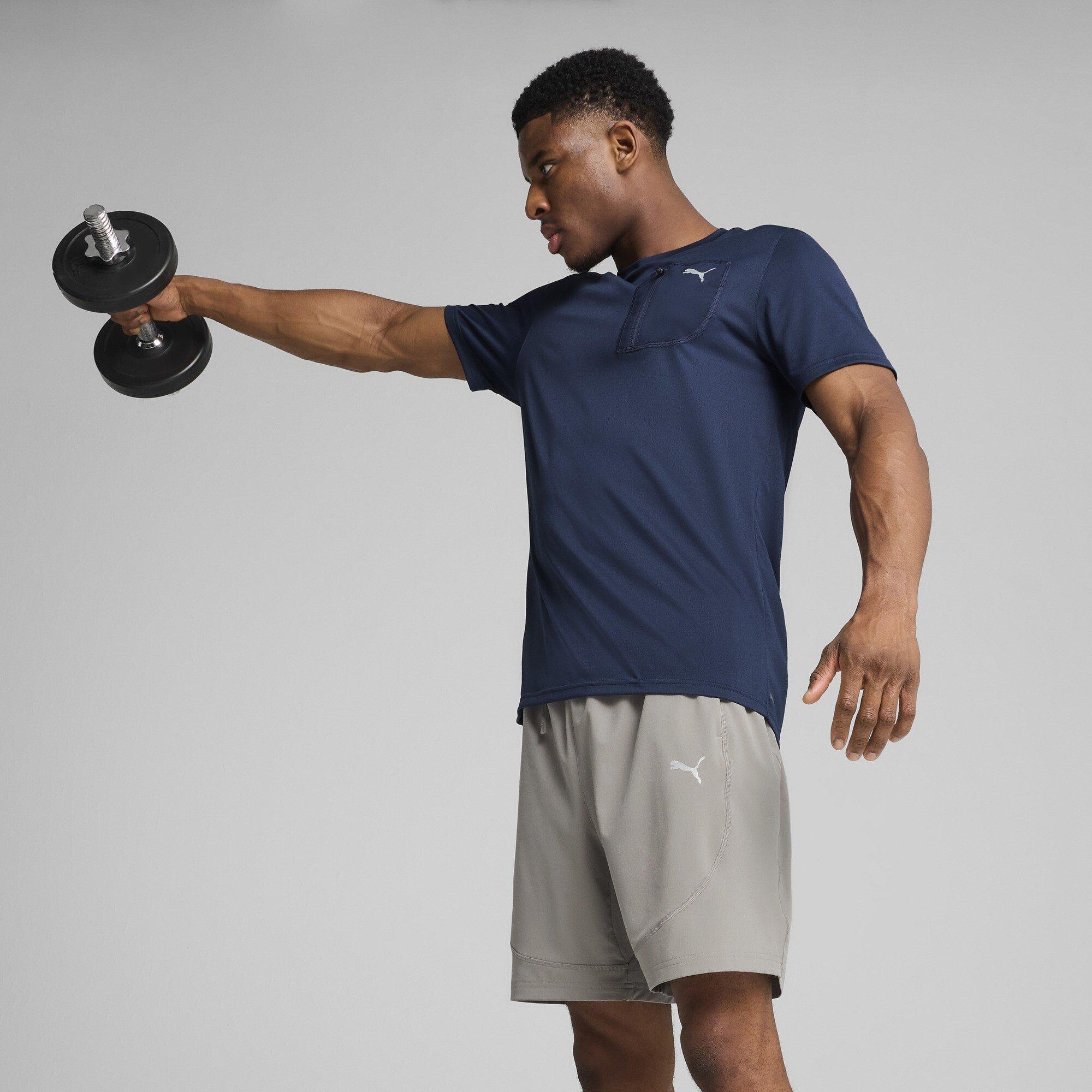 Club Navy - Puma - Flex Pocket Short Sleeve Performance Gym Top - 2