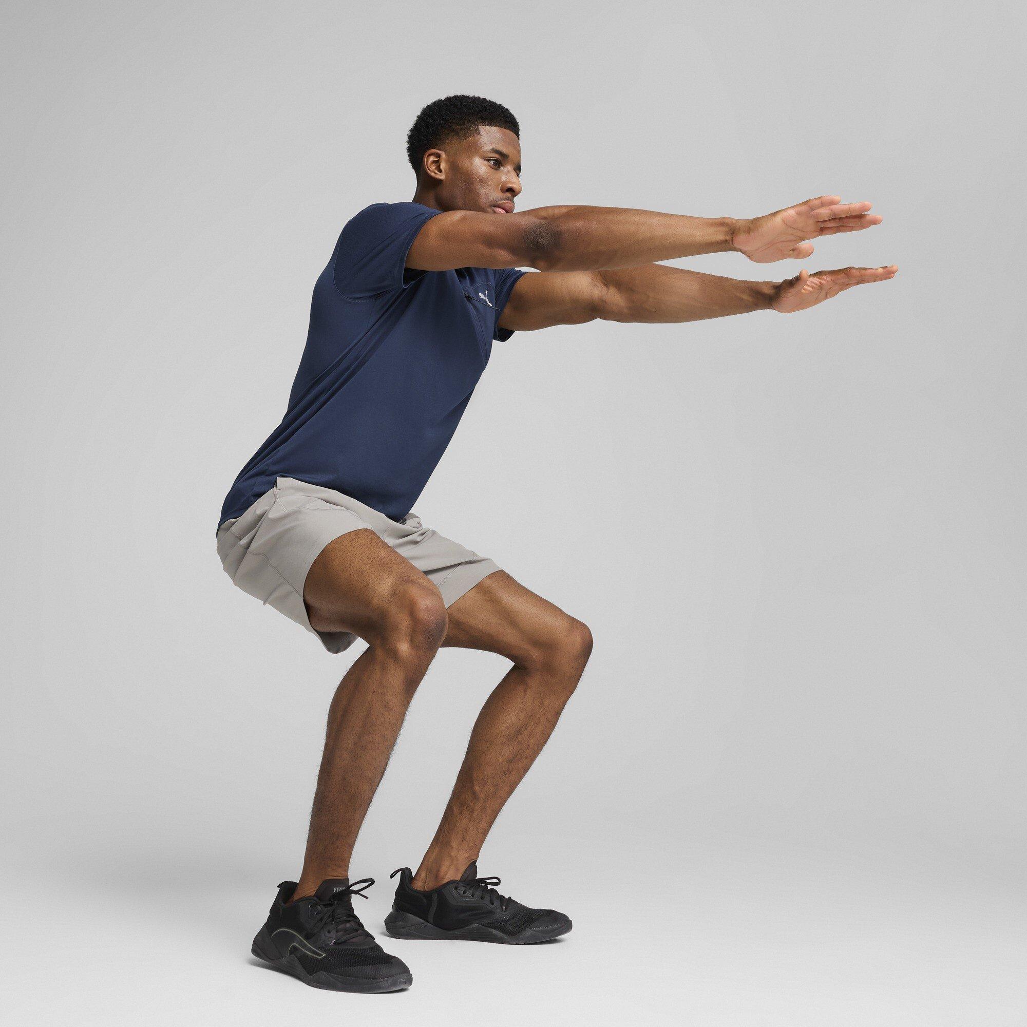 Club Navy - Puma - Flex Pocket Short Sleeve Performance Gym Top - 4