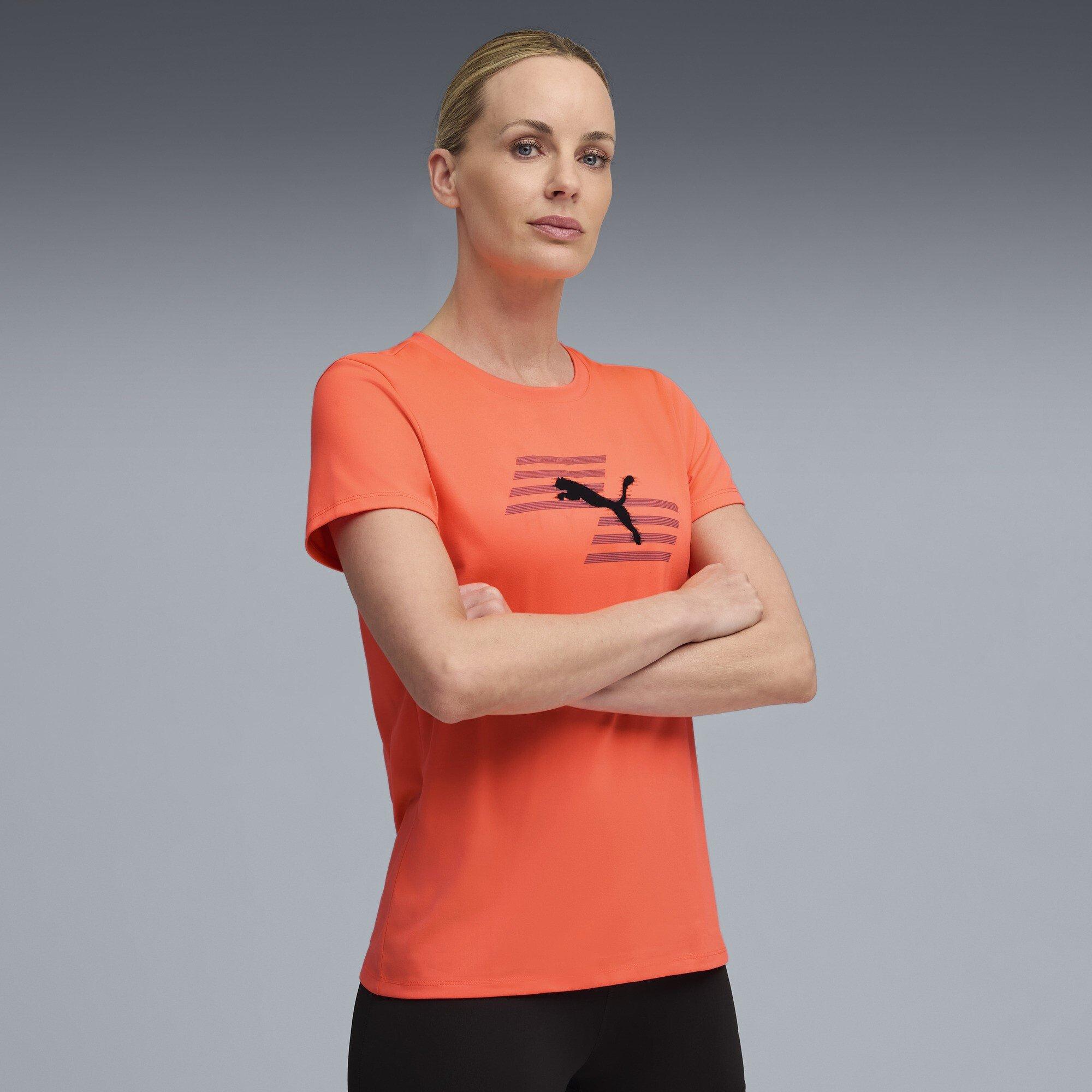 Puma Women's Hyrox Short-Sleeve Performance Gym Top | Sports Direct