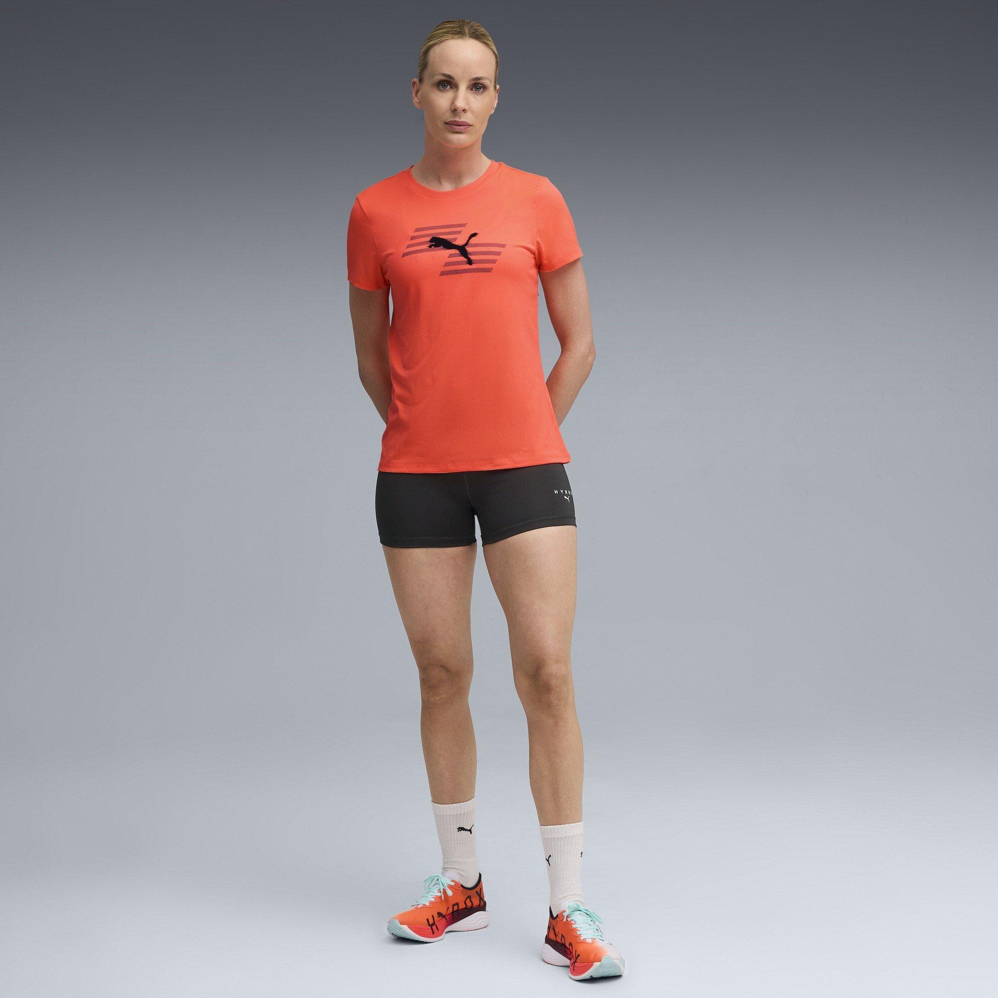 Rosso Brillante - Puma - Hyrox Short-Sleeve Performance Gym Top - 5