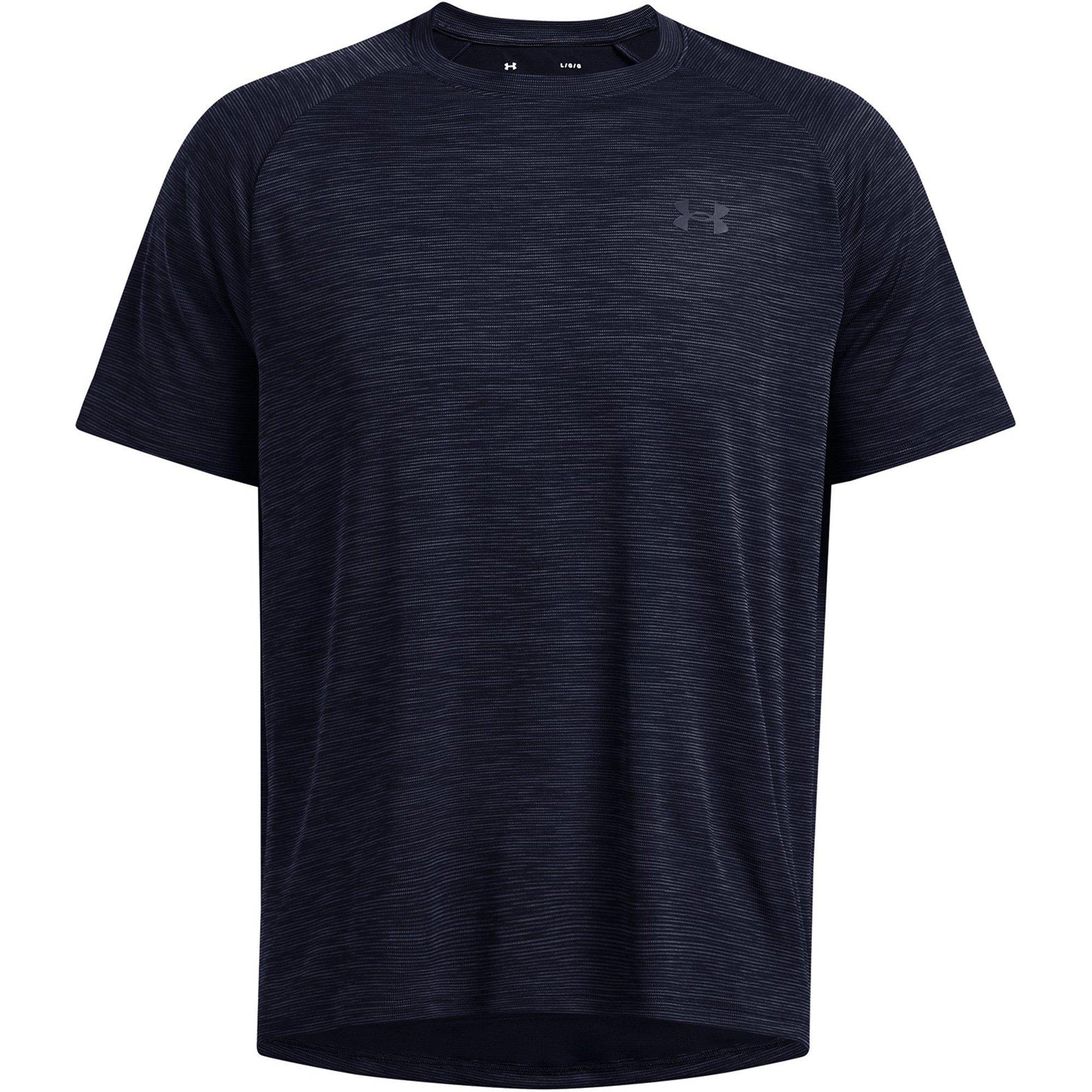 Men's Tech Textured Short-Sleeve Performance Gym Top