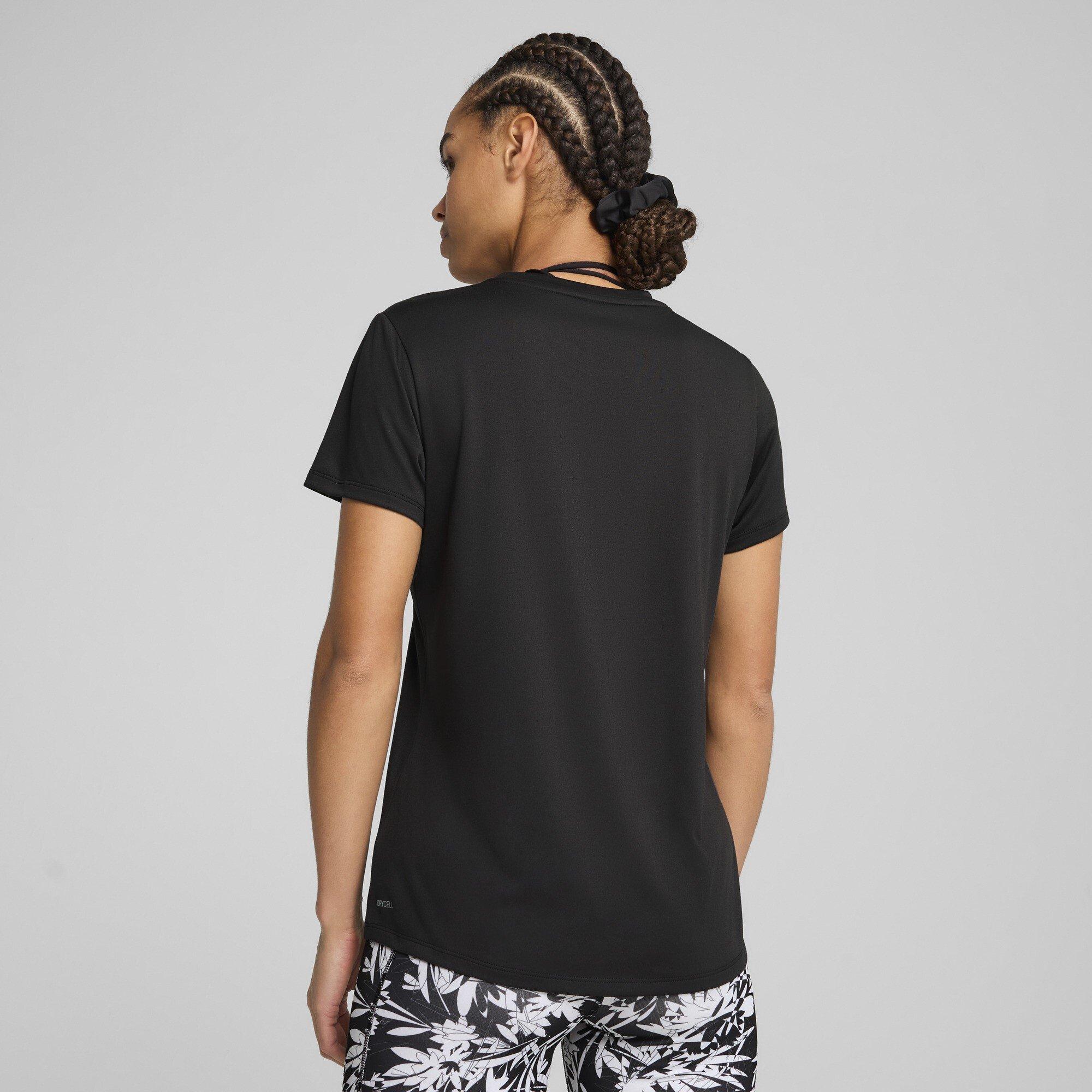 Puma Black - Puma - Women's Tad Ess Crew Short Sleeve Performance Gym Top - 3