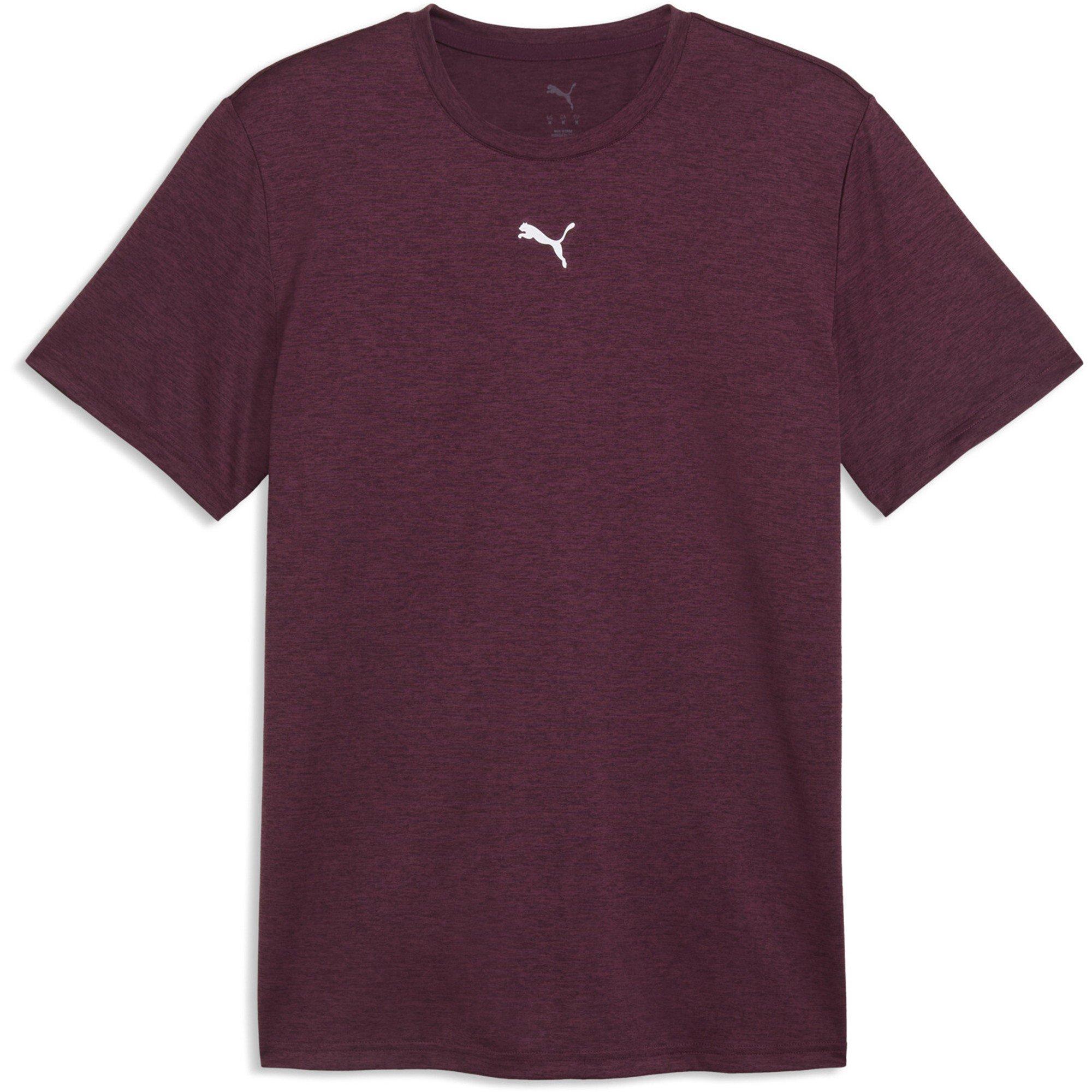 Men's Heather Cat Short Sleeve Performance Gym Top