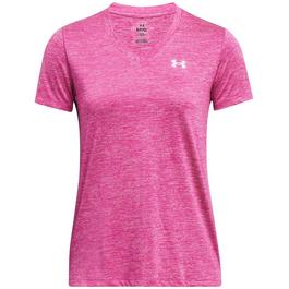 Under Armour UA Tech™ Twist V Neck Short Sleeve Womens