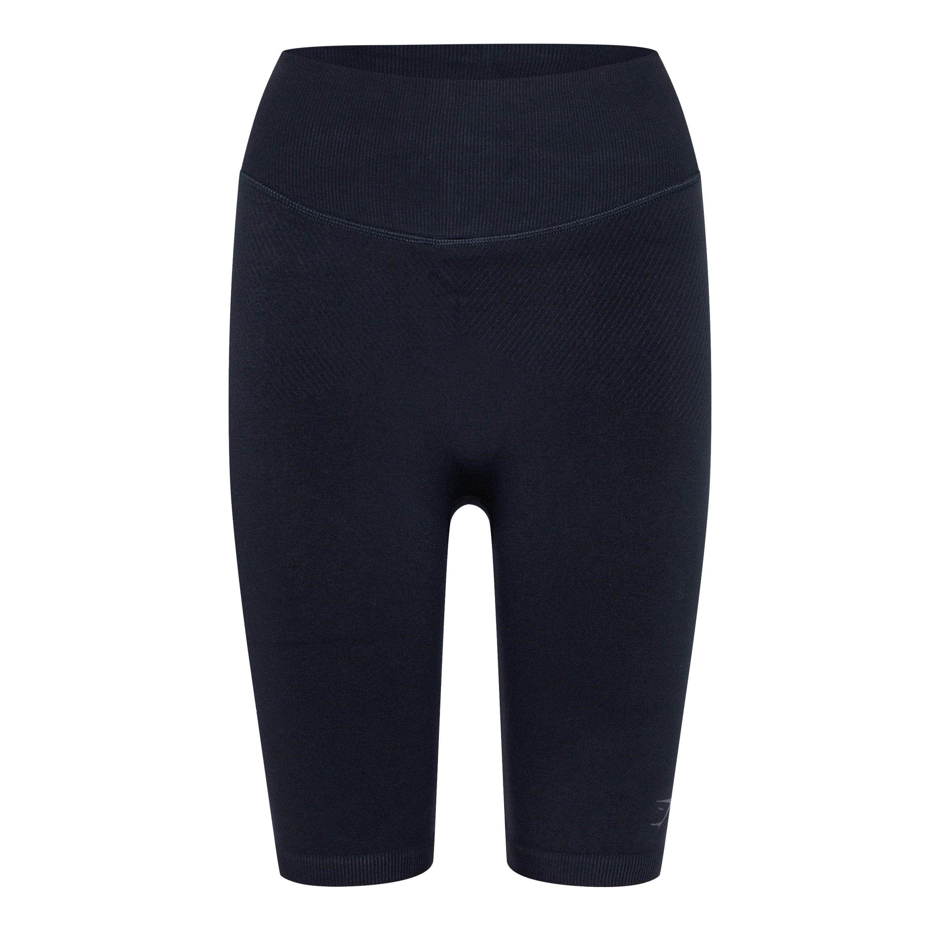 Zwart - Gymshark - Women's Rest Day Seamless Performance Shorts - 2