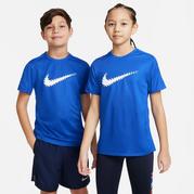 G.Royal/White - Nike - Dri-FIT Trophy Graphic Juniors Performance T Shirt - 5