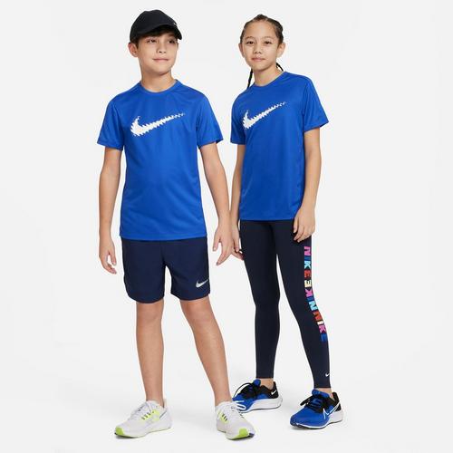 G.Royal/White - Nike - Dri-FIT Trophy Graphic Juniors Performance T Shirt - 7