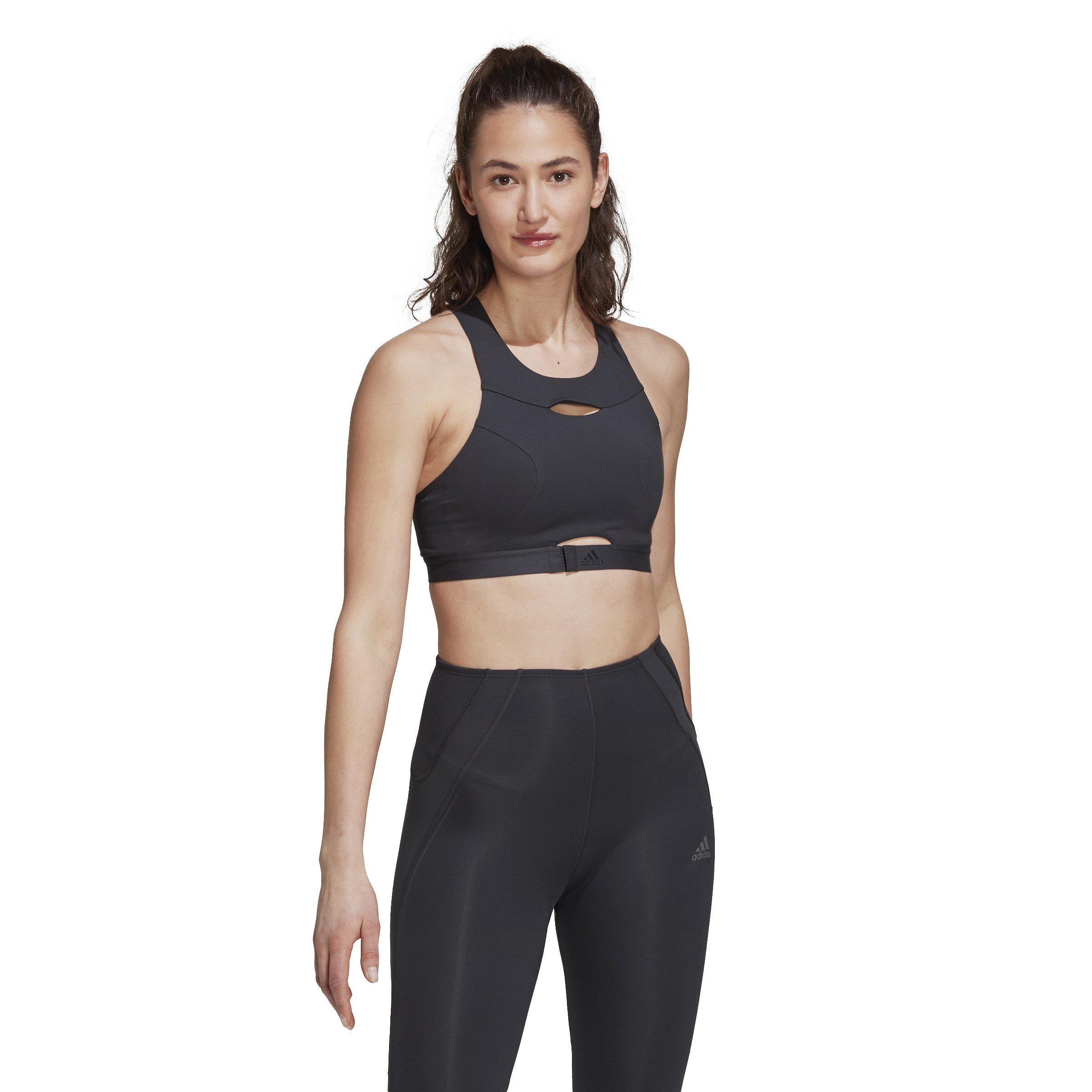 Carbono - adidas - Powerimpact Luxe Training Medium-Support Bra Womens - 3