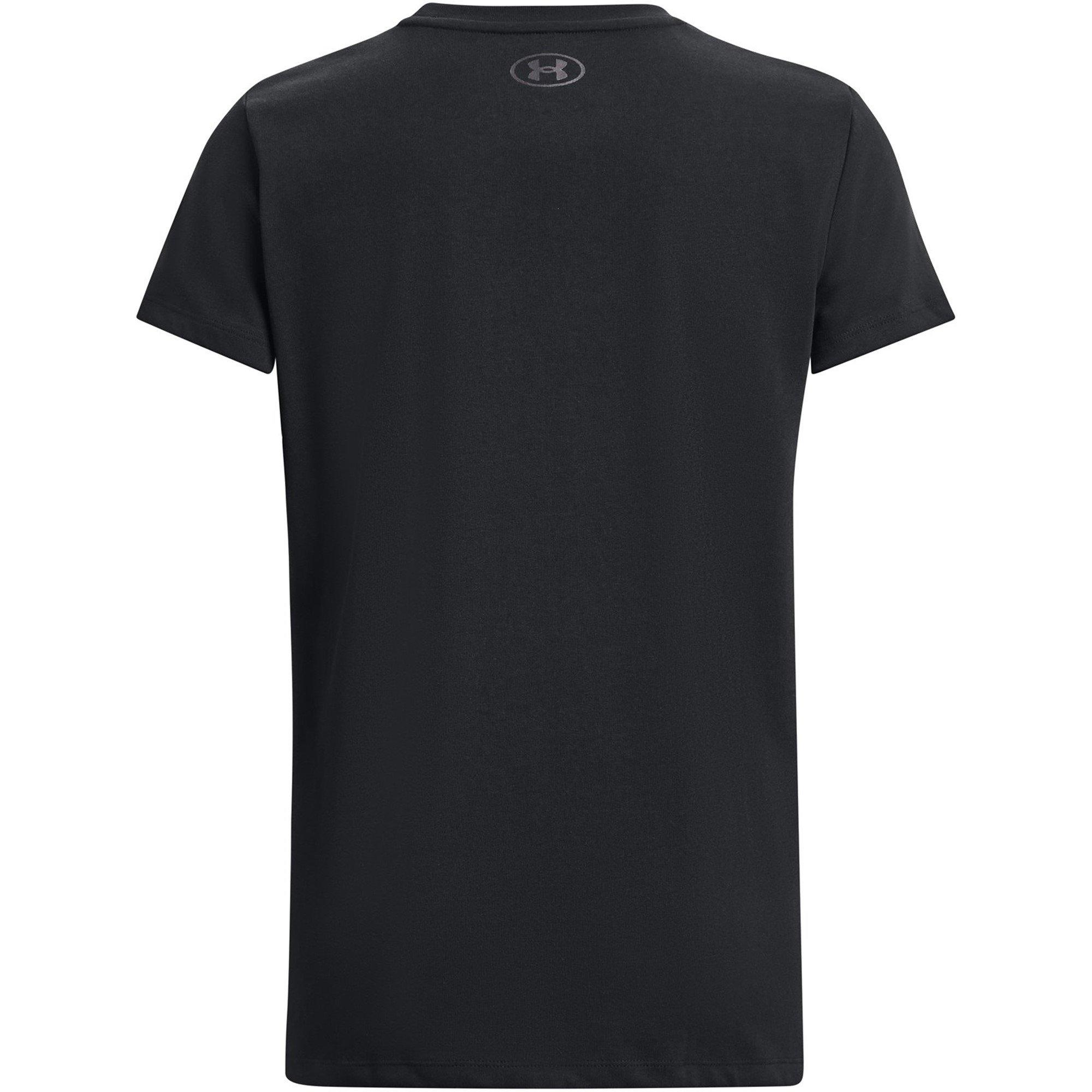 Black - Under Armour - Short-Sleeve Performance Gym Top - 2