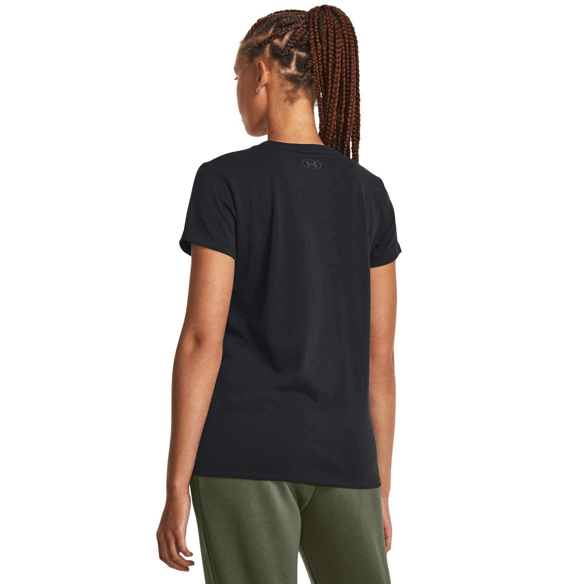 Black - Under Armour - Short-Sleeve Performance Gym Top - 4