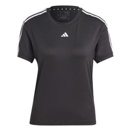 adidas Aeroready Train Essentials 3 Stripes Womens T Shirt