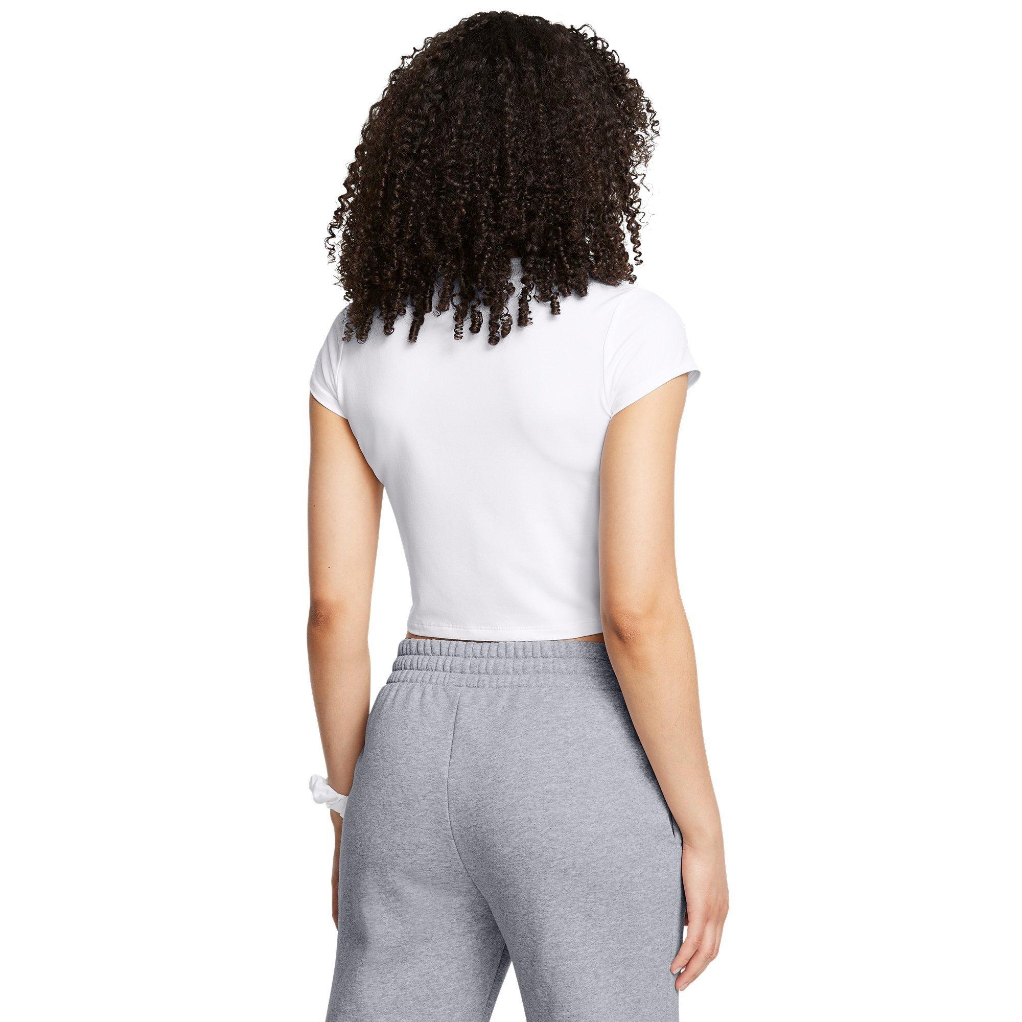 White - Under Armour - Short-Sleeve Performance Gym Top - 4