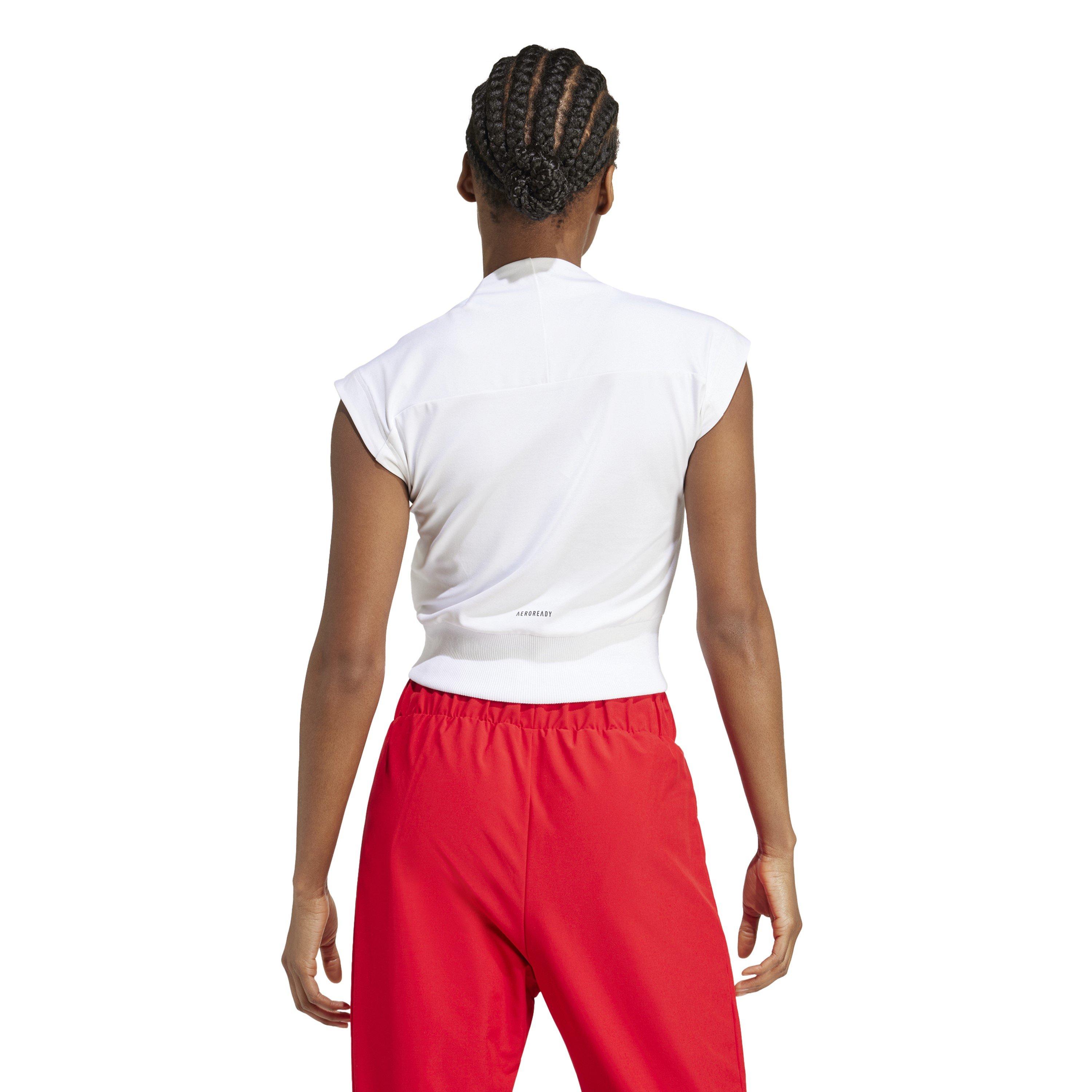 White - adidas - NOC Poland T-Shirt Womens - 3