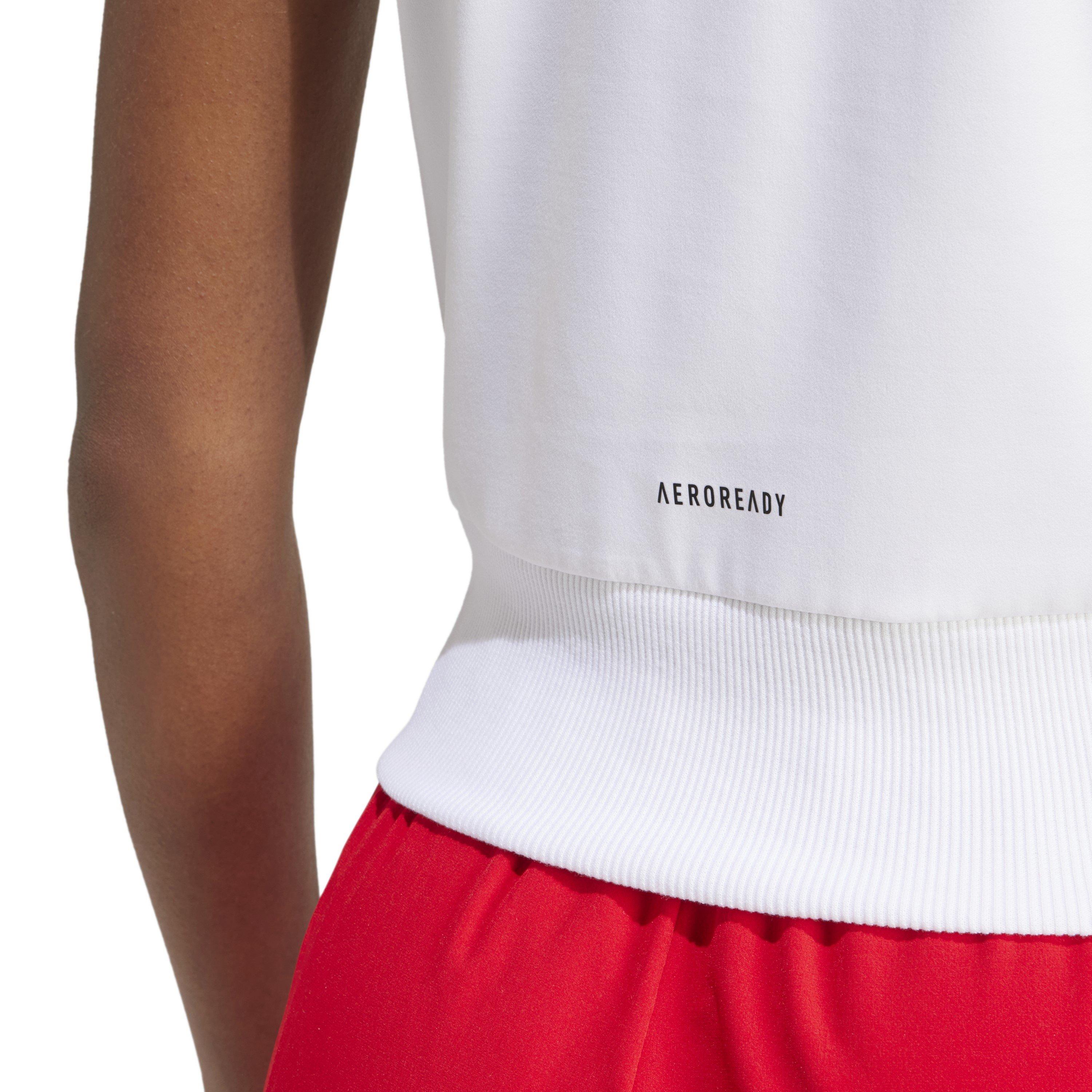 White - adidas - NOC Poland T-Shirt Womens - 5