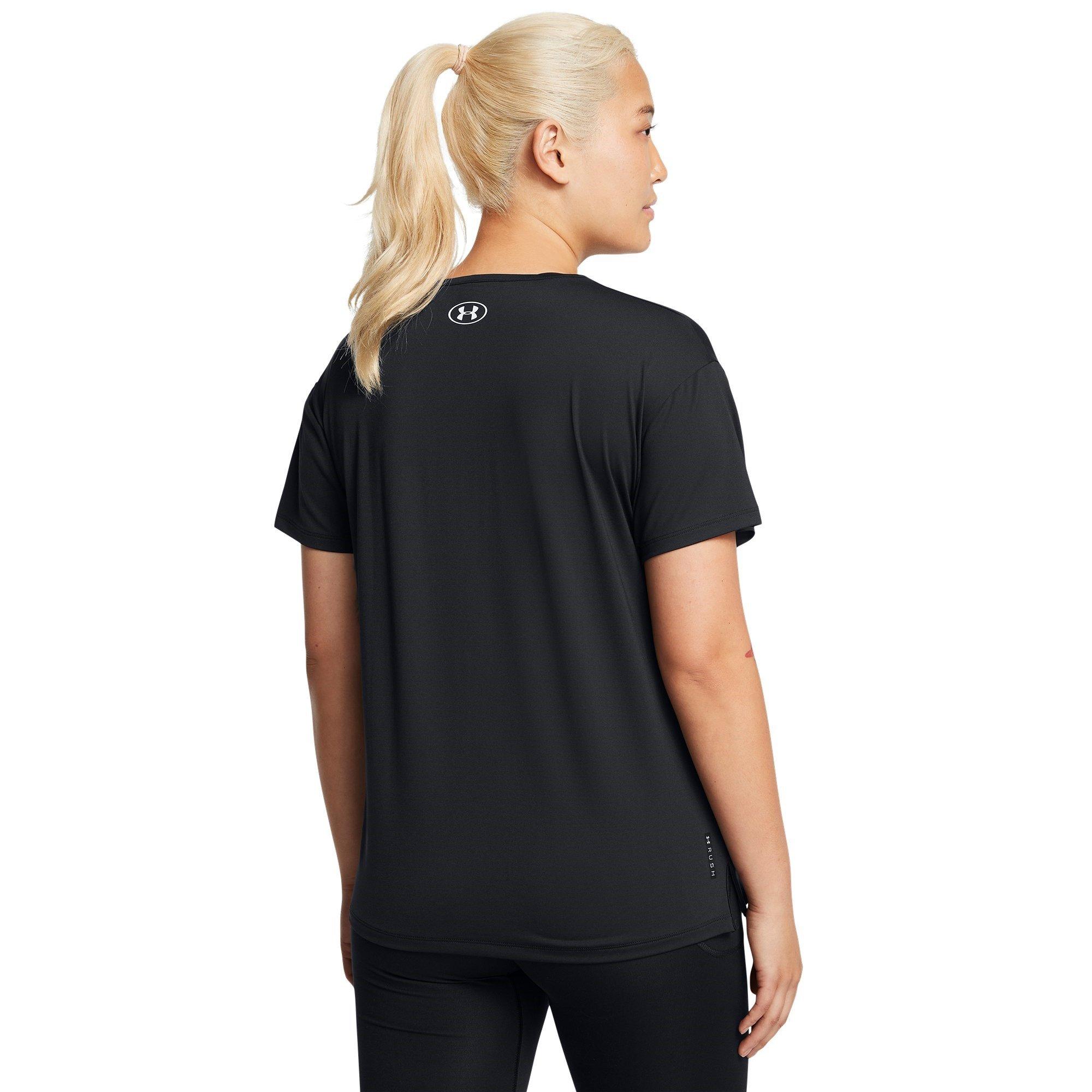 Zwart/Wit - Under Armour - Vanish Energy 2.0 Gym T-Shirt Womens - 3