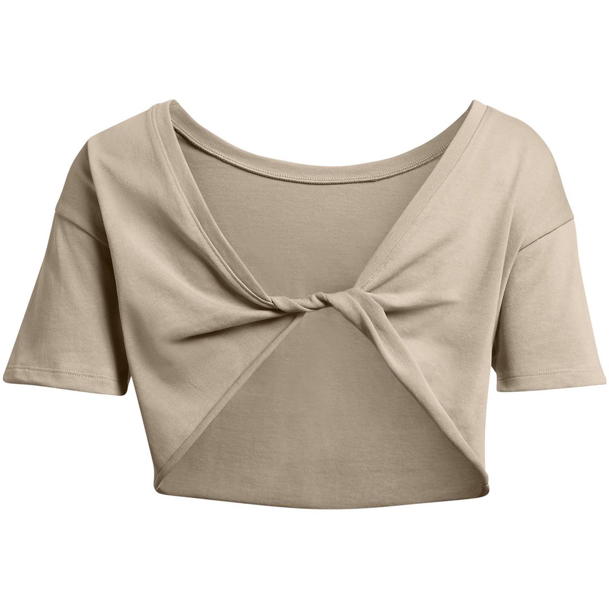 Brown - Under Armour - Balance Graphic Short-Sleeve Performance Gym Top - 2