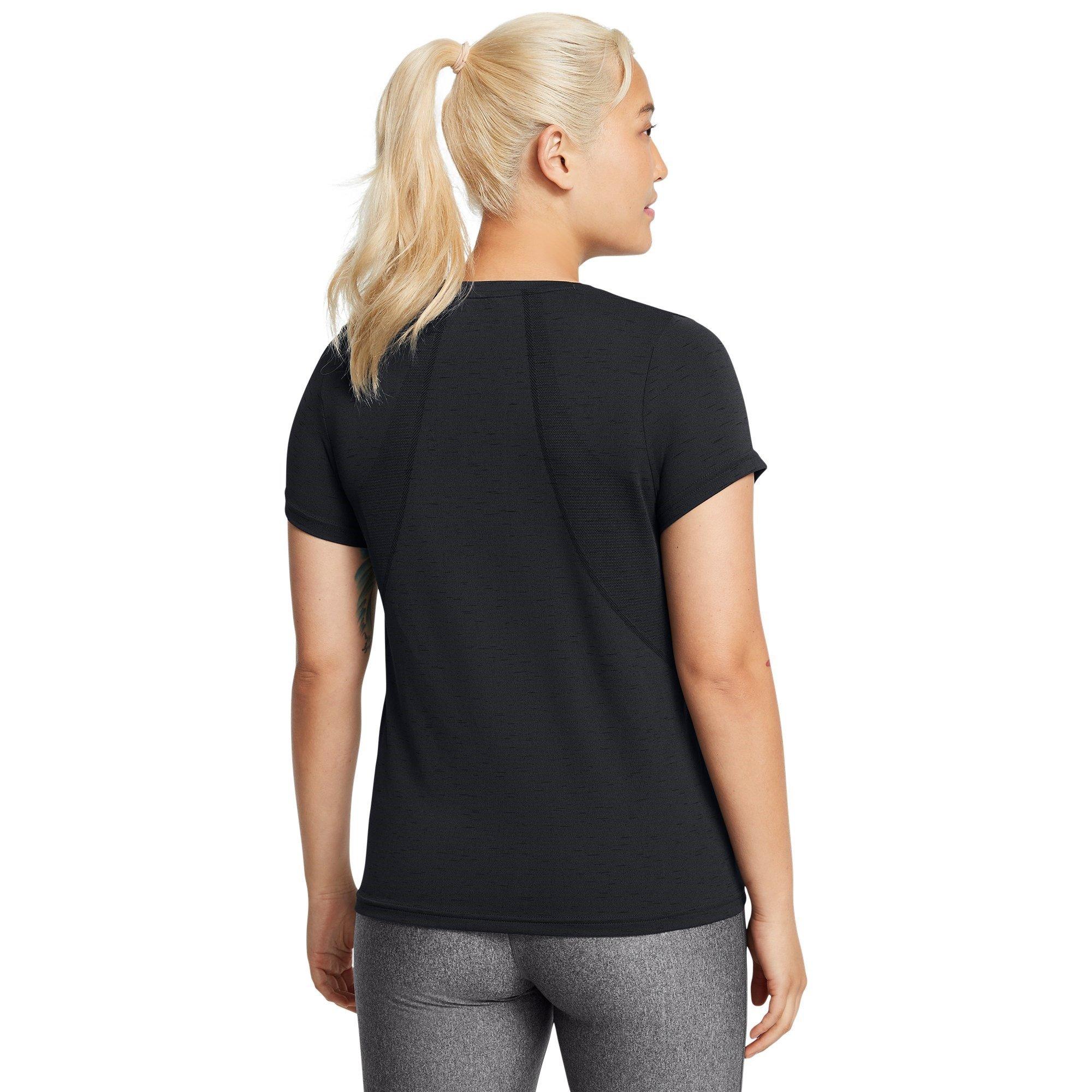 Nero/Bianco - Under Armour - Vanish Seamless Short-Sleeve Performance Gym Top - 3