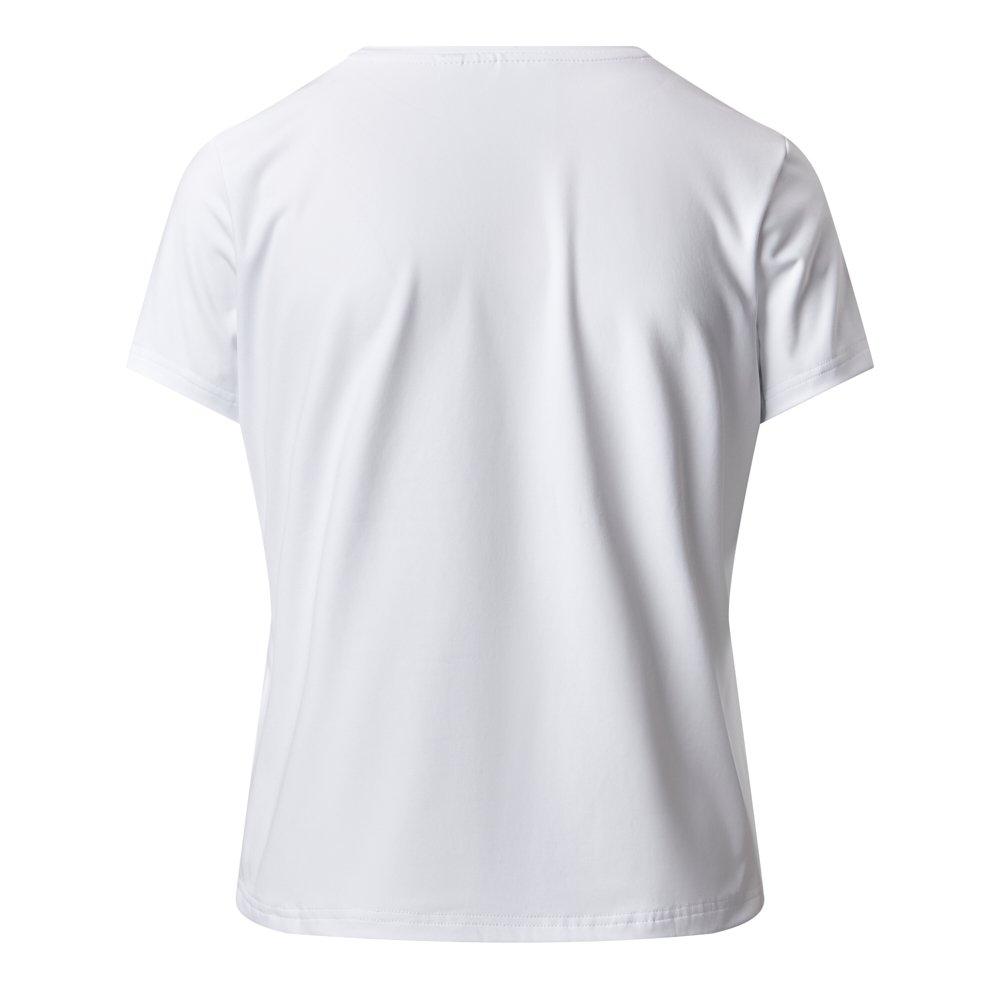 Hvid - Gym King - Gym King Victory Performance Tee - White - 2