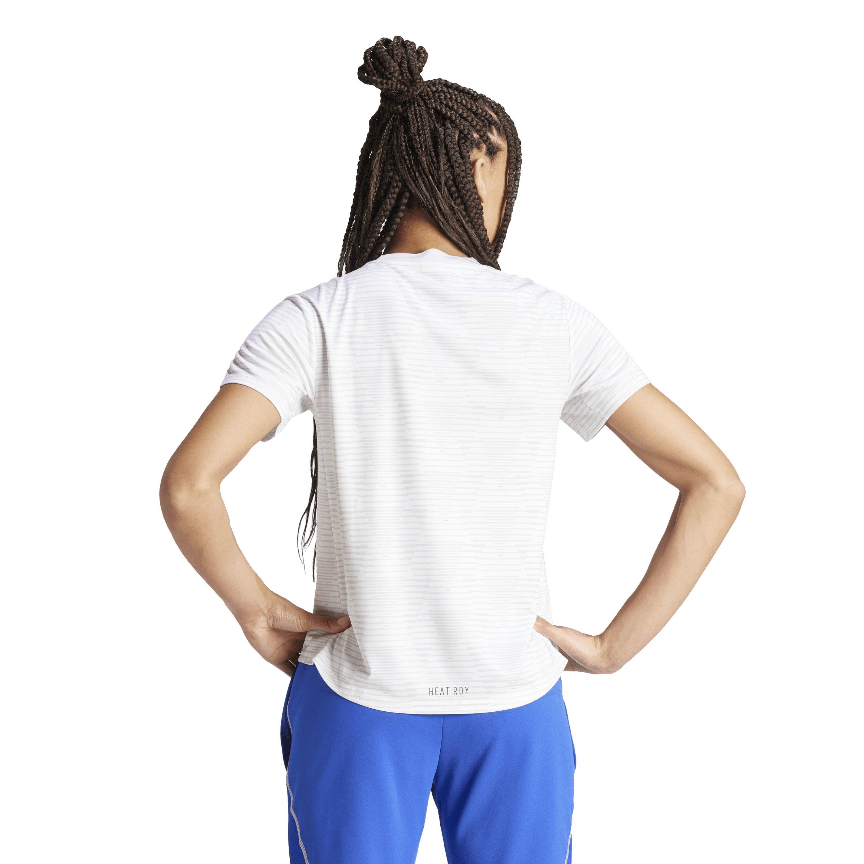 White - adidas - Team Tr Tee Ld99 - 3