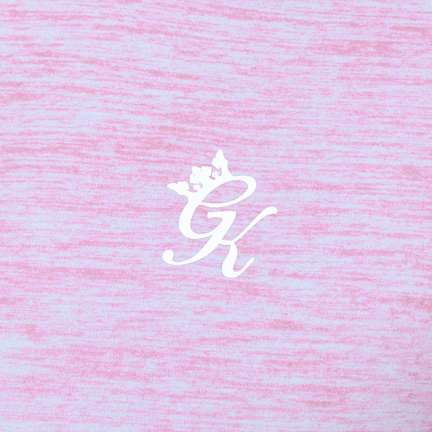 Pink Grindle - Gym King - Womens Short-Sleeve Performance Gym Top - 5