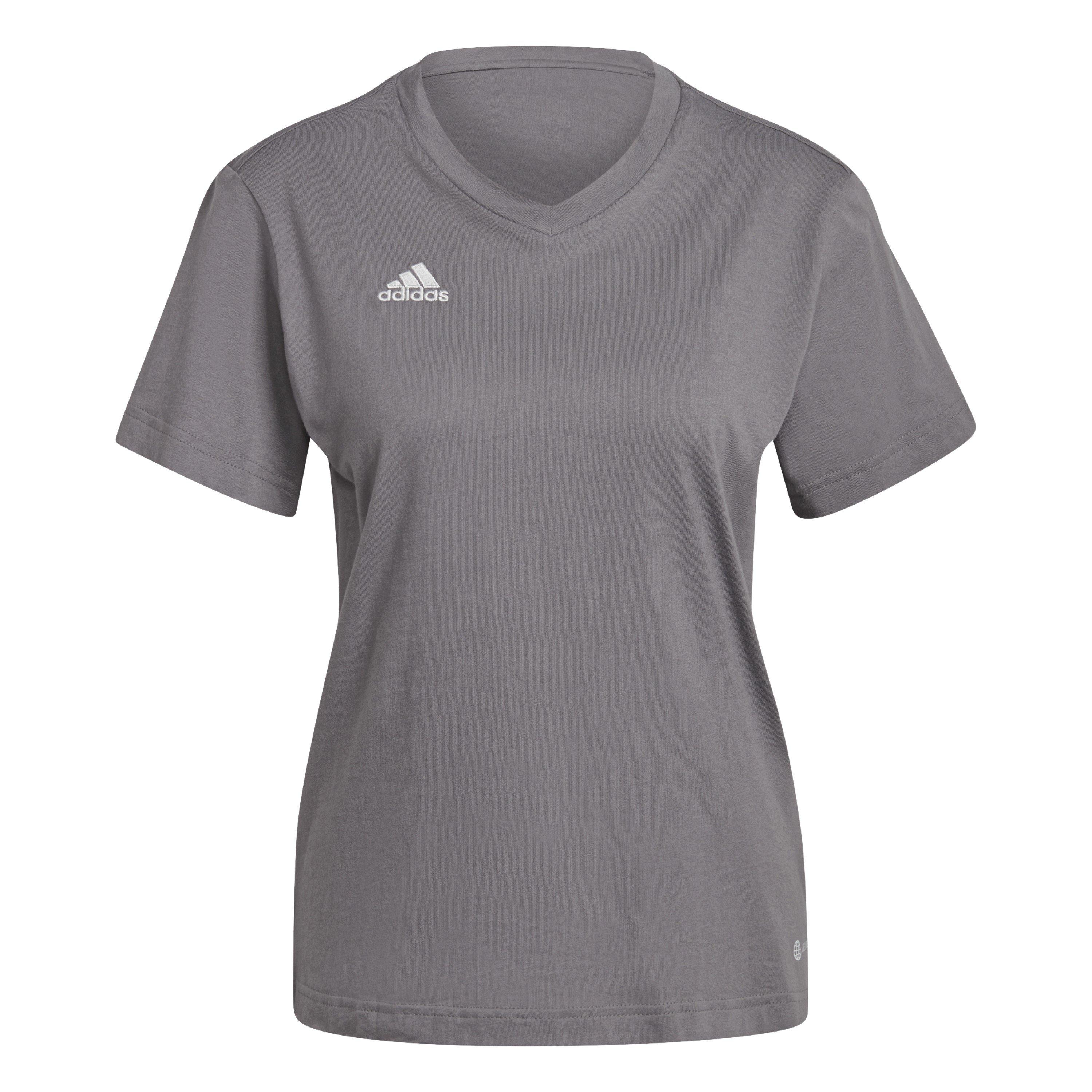 Grey Four - adidas - Women's Short Sleeve Performance Gym Top