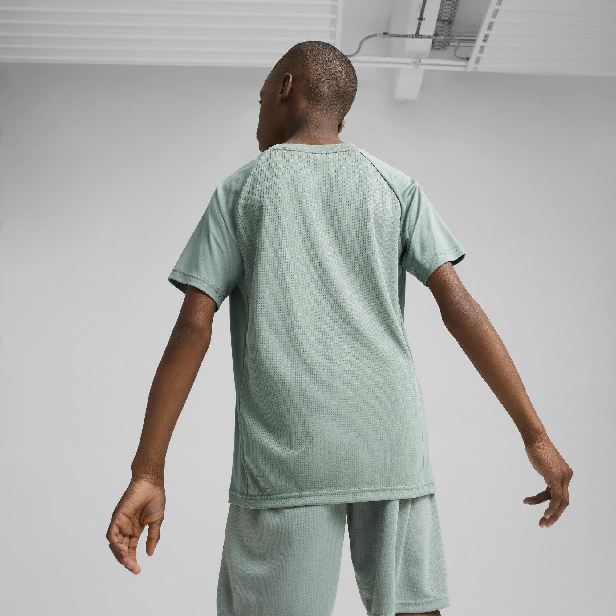 Green Moon - Puma - Kids' Graph Short Sleeve Performance Gym Top - 3